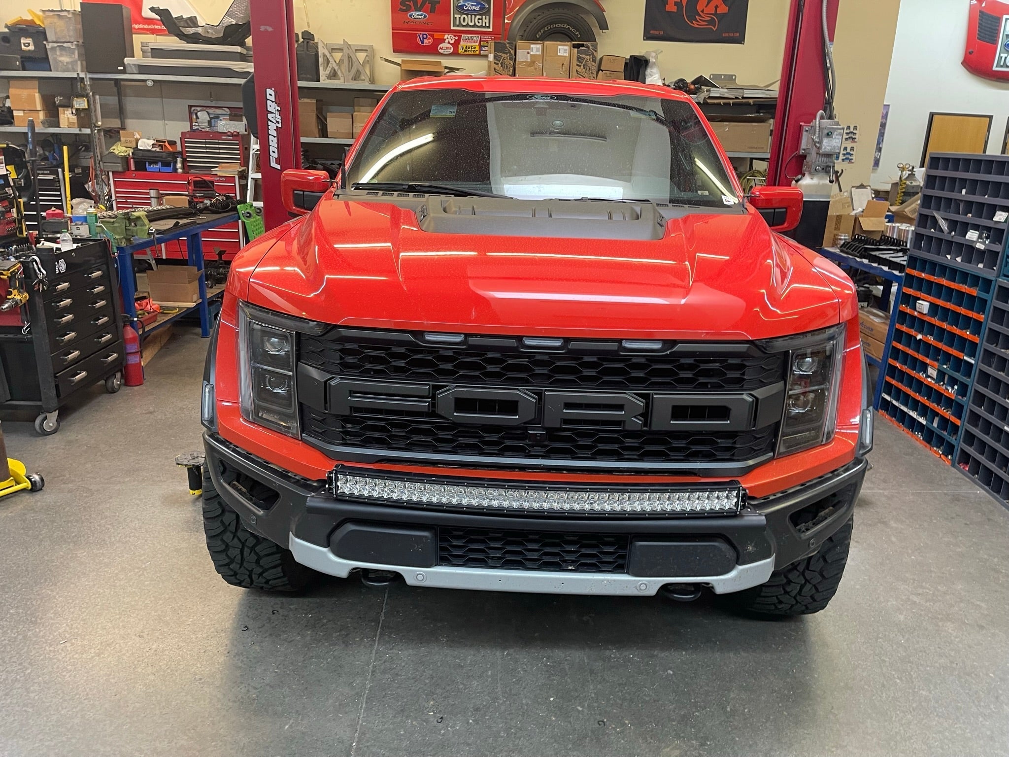 Foutz Motorsports Front Light Mount Kit (modular bumper) - Use Any Light 2024 Ford F-150 Raptor 2024 Ford F-150 Raptor R