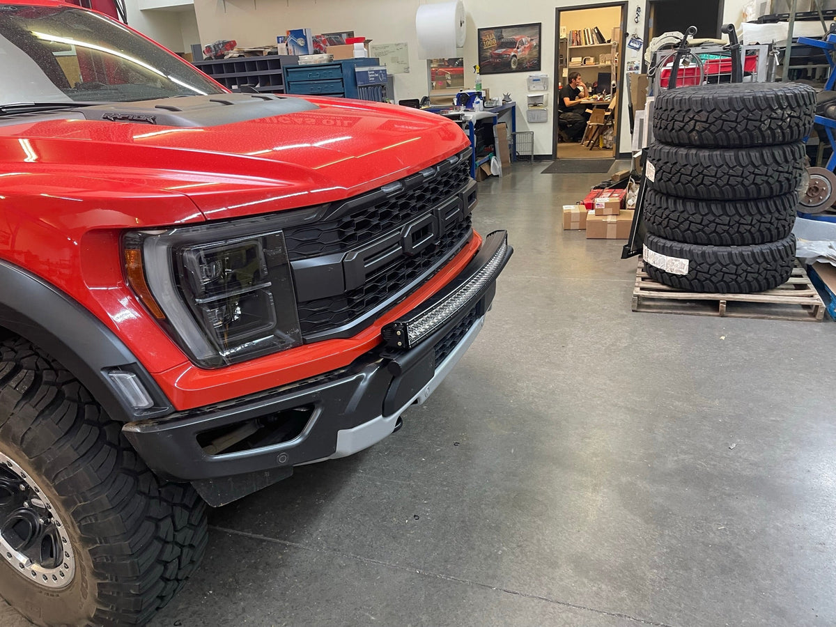Foutz Motorsports Front Light Mount Kit (modular bumper) - Use Any Light 2024 Ford F-150 Raptor 2024 Ford F-150 Raptor R