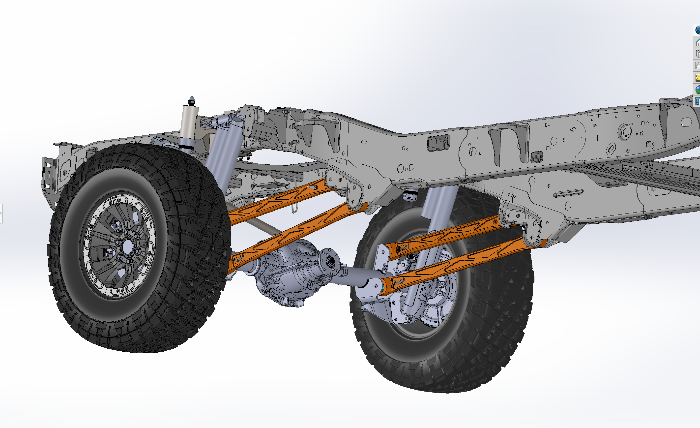 Foutz Motorsports Rear Suspension Kit - Billet Aluminum Rear Arms - Uniball Version 2021-2024 Ford F-150 Raptor 2023-2024 Ford F-150 Raptor R