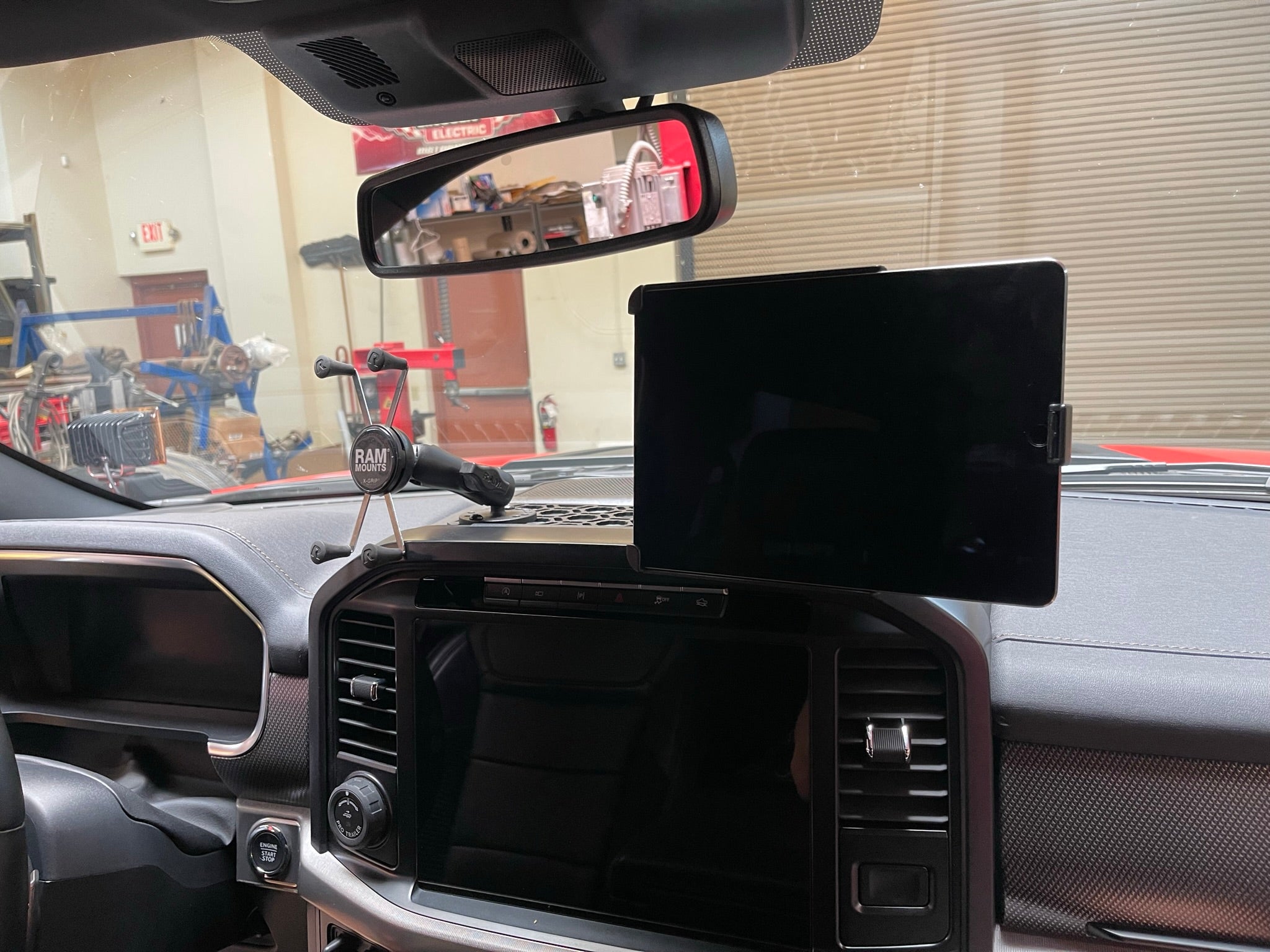 Foutz Motorsports Dash center panel kit in Hammer Black - From Adapt-a-panel 2021-2023 Ford F-150 Raptor 2023 Ford F-150 Raptor R