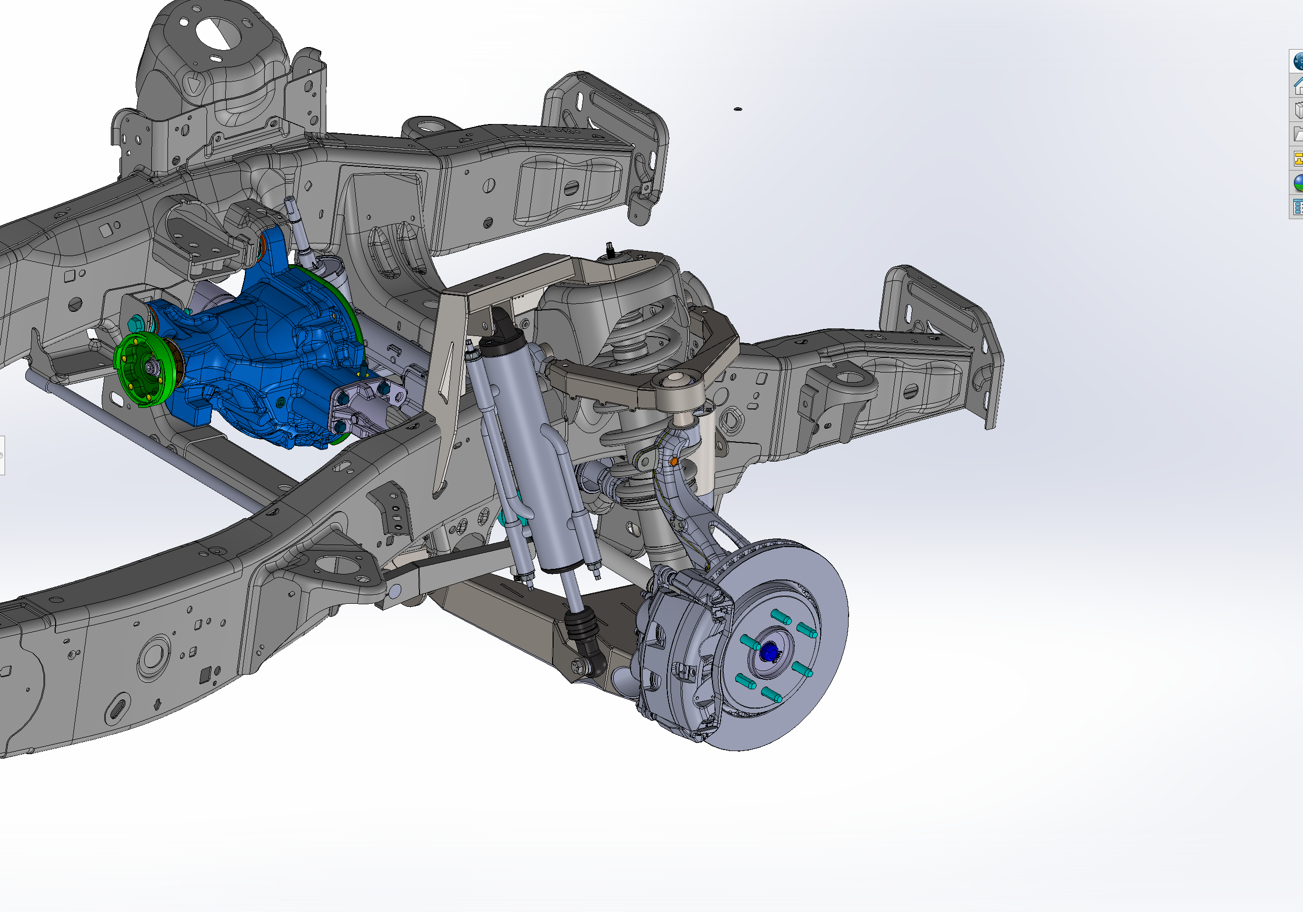 Foutz Motorsports Mid Travel Front Suspension with Billet Upper Arm 2017-2020 Ford F-150 Raptor
