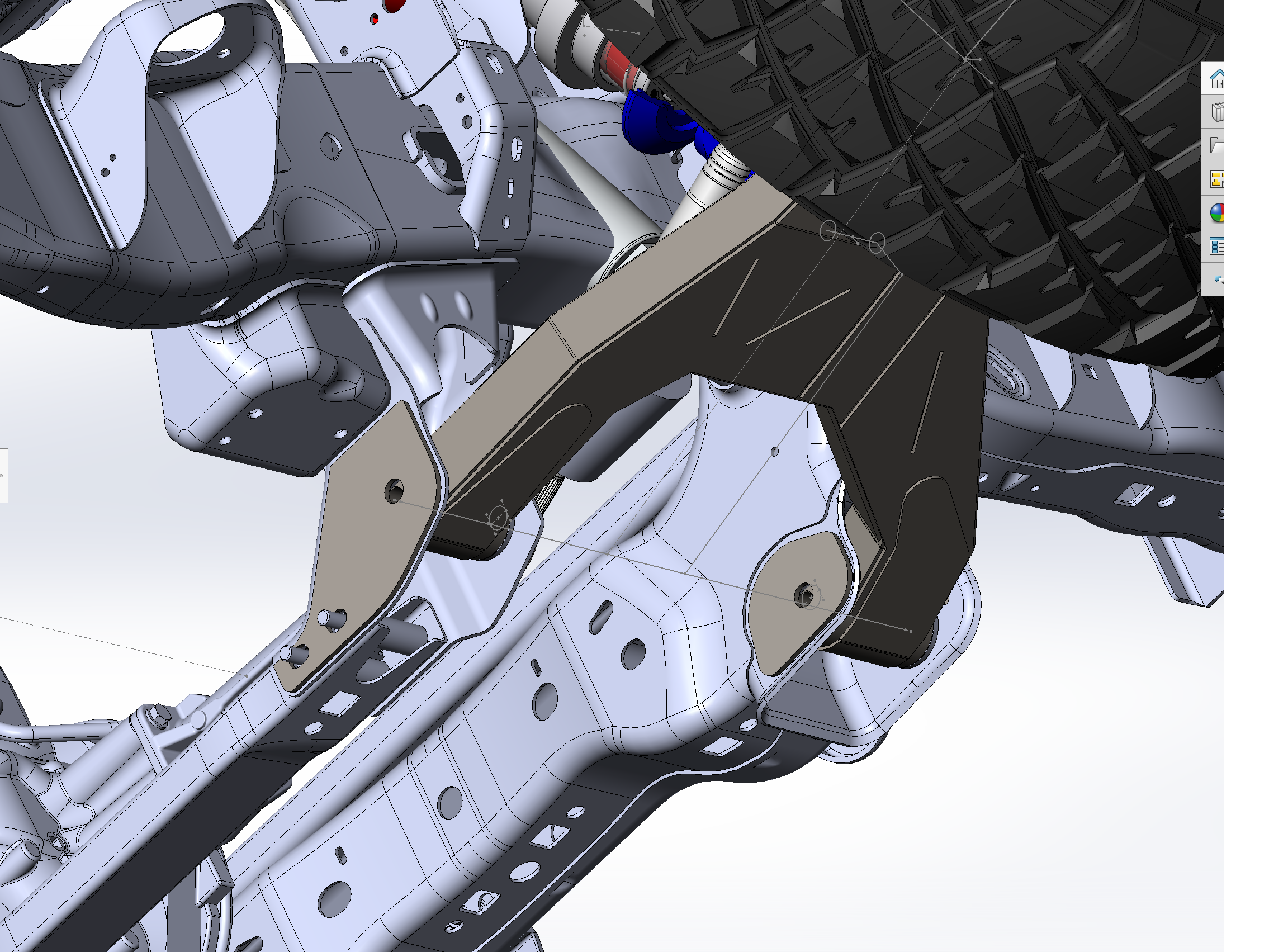 Foutz Motorsports Lower Arm Slot Delete Weld In Plate Kit 2010-2014 Ford F-150 SVT Raptor