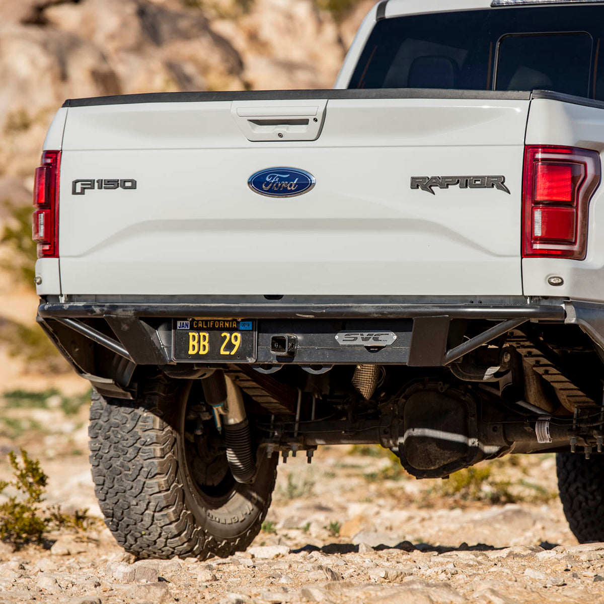 2018-2020 Ford F-150 SVC Offroad Baja V1 Rear Bumper - SVC Offroad