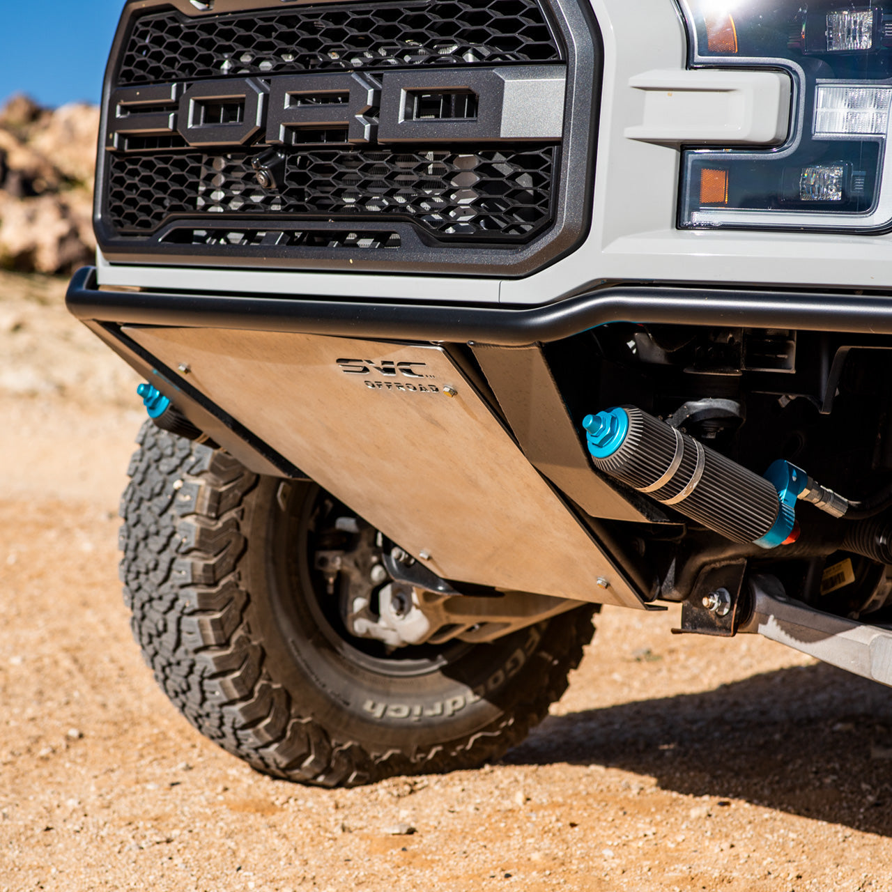 SVC Offroad Baja Smurf Front Bumper - Gen 2 Ford Raptor - SVC Offroad