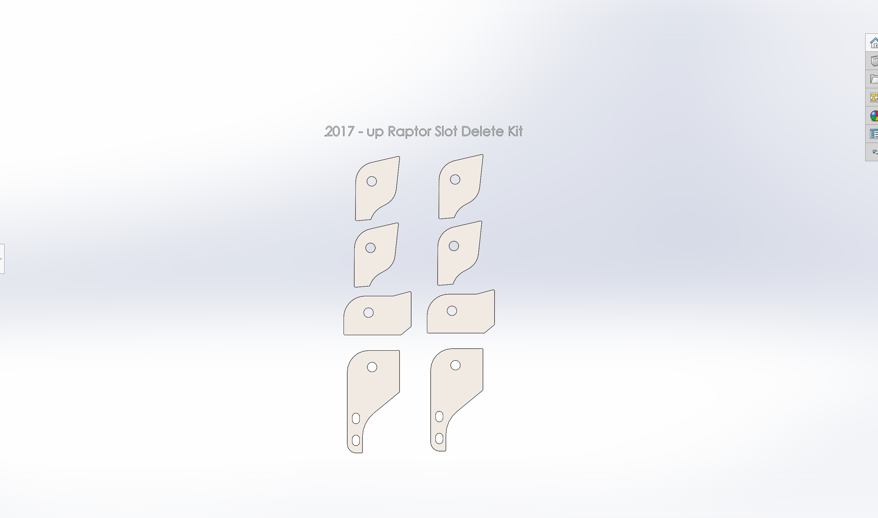 Foutz Motorsports Lower Arm Slot Delete Weld In Plate Kit 2017-2025 Ford F-150 Raptor 2023-2025 Ford F-150 Raptor R