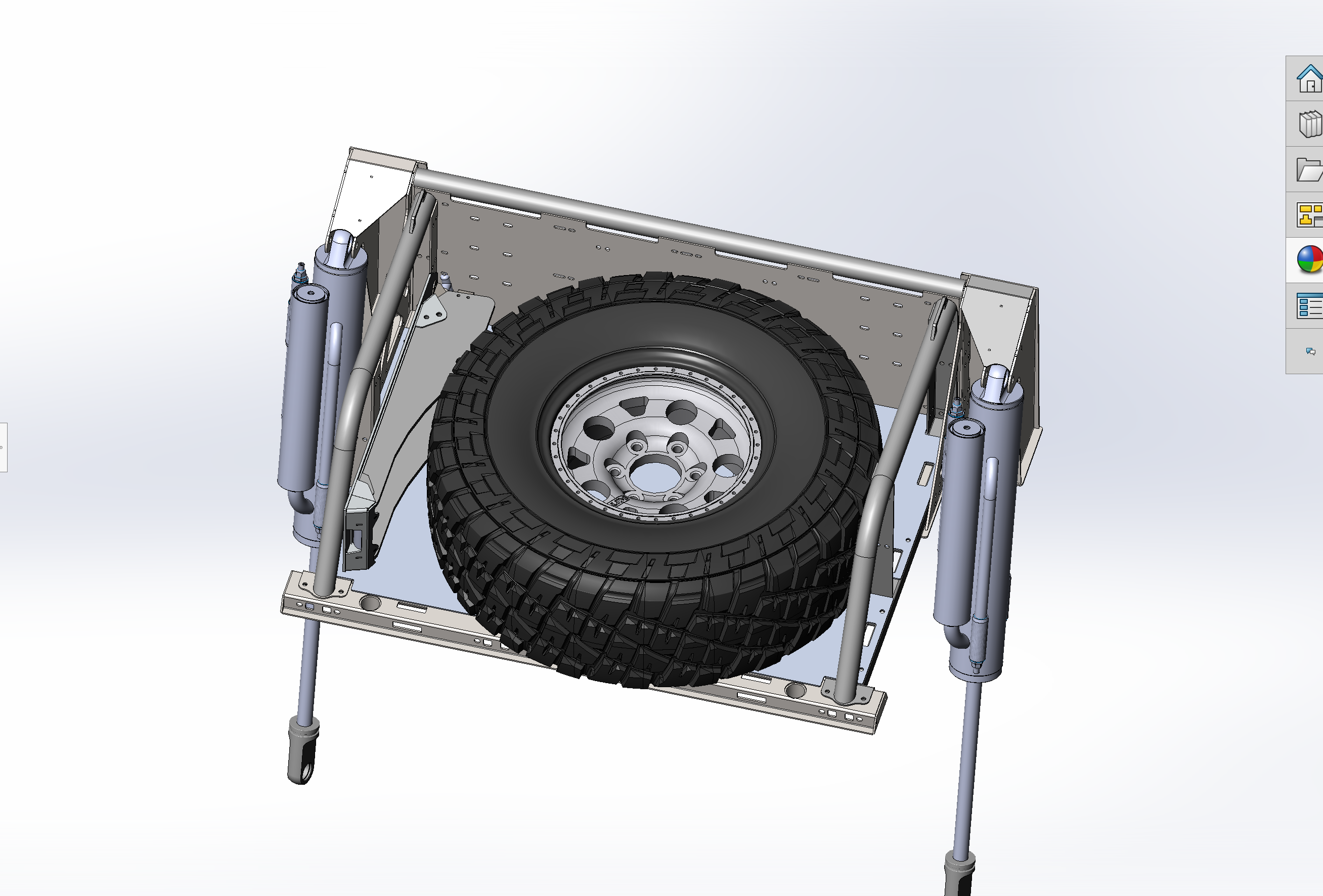 Foutz Motorsports 20" Rear Travel Bed Organizer kit 2017-2020 Ford F-150 Raptor