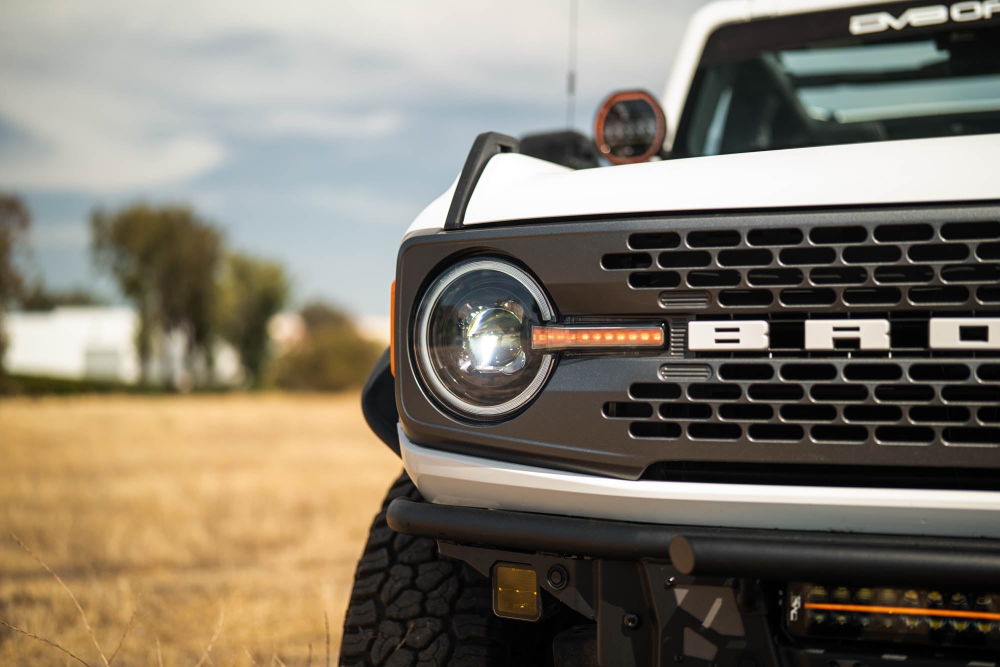 2021 2025 Ford Bronco Black Headlights DV8 Offroad