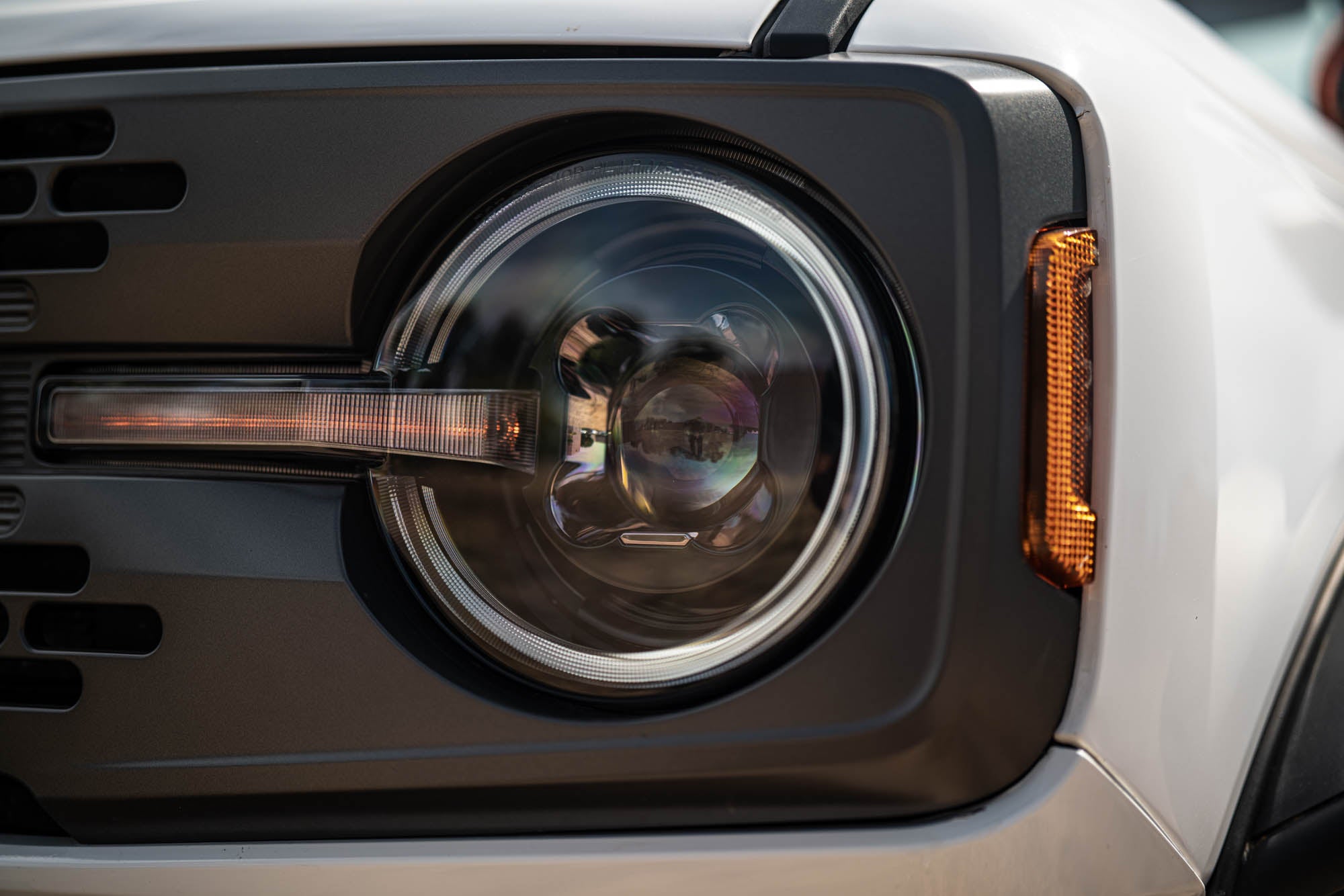 2021 2025 Ford Bronco Black Headlights DV8 Offroad