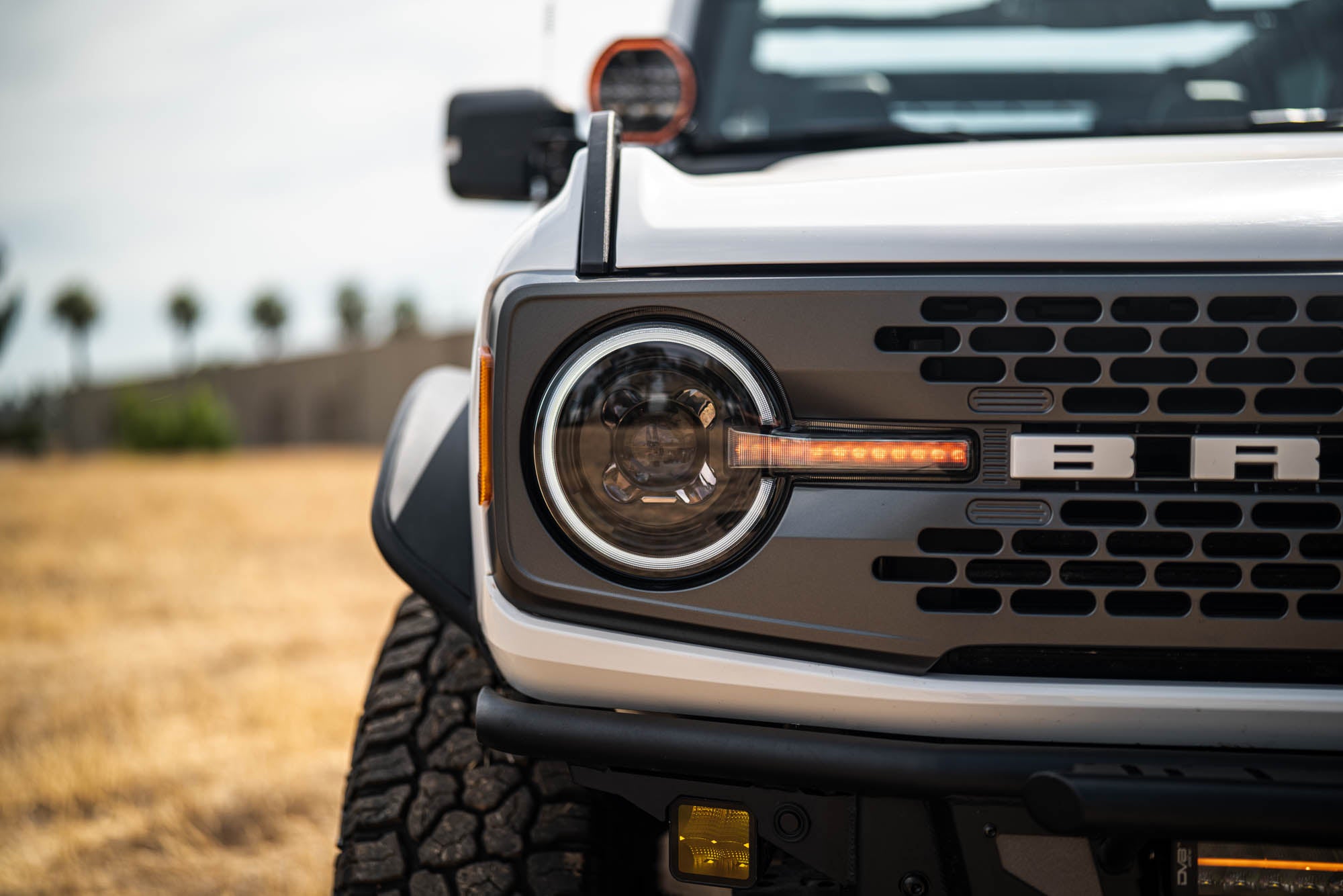 2021 2025 Ford Bronco Black Headlights DV8 Offroad