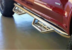 Podium Step SS Cab Length (2 Steps per Side) 3 Inch Main Tube Diameter 2009-2014 Ford F-150 SuperCrew Polished Stainless NFab