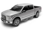Podium Step SS Cab Length (2 Steps per Side) 3 Inch Main Tube Diameter 2005-2023 Toyota Tacoma Double Cab Polished Stainless NFab