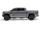 Podium Step LG Cab Length (2 Steps per Side) 3 Inch Main Tube Diameter 2005-2023 Toyota Tacoma Double Cab Textured Black NFab