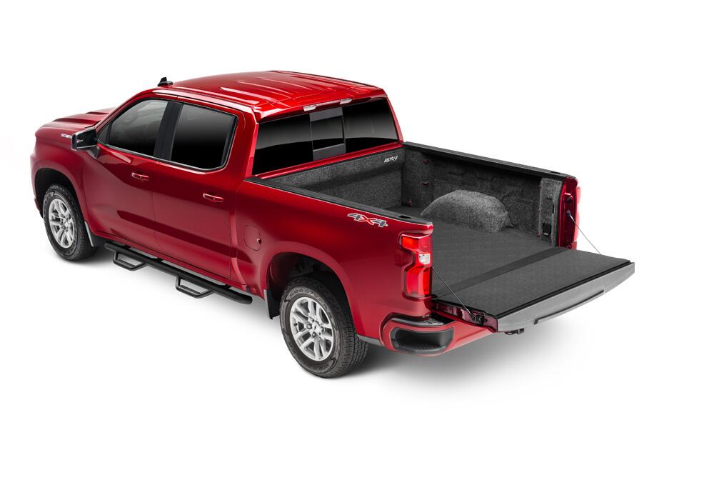 Impact Bedliner 19+ (New Body Style) Silverado/Sierra 5' 8 inch Bed Without Multi-Pro Tailgate Without Carbonpro Bed Charcoal BedRug