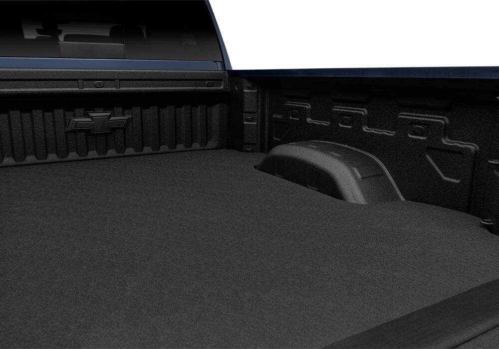 Impact Mat For Spray-In Or No Bed Liner 20+ GM T1Xx HD 6'9 inch Bed Without Multi-Pro Tailgate Charcoal BedRug