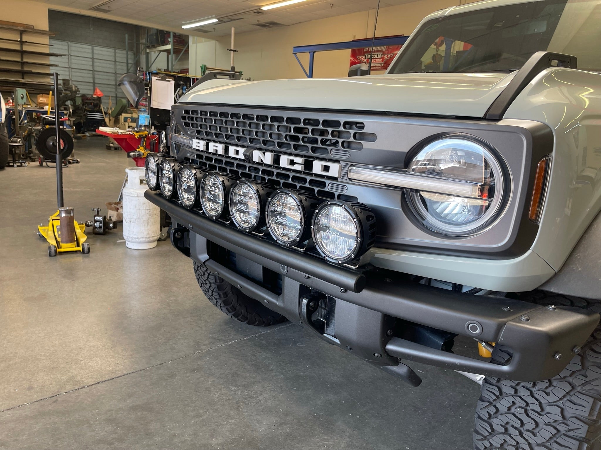 Foutz Motorsports Front Light Mount Kit for Stock Front Bumper 2021-2026 Ford Bronco