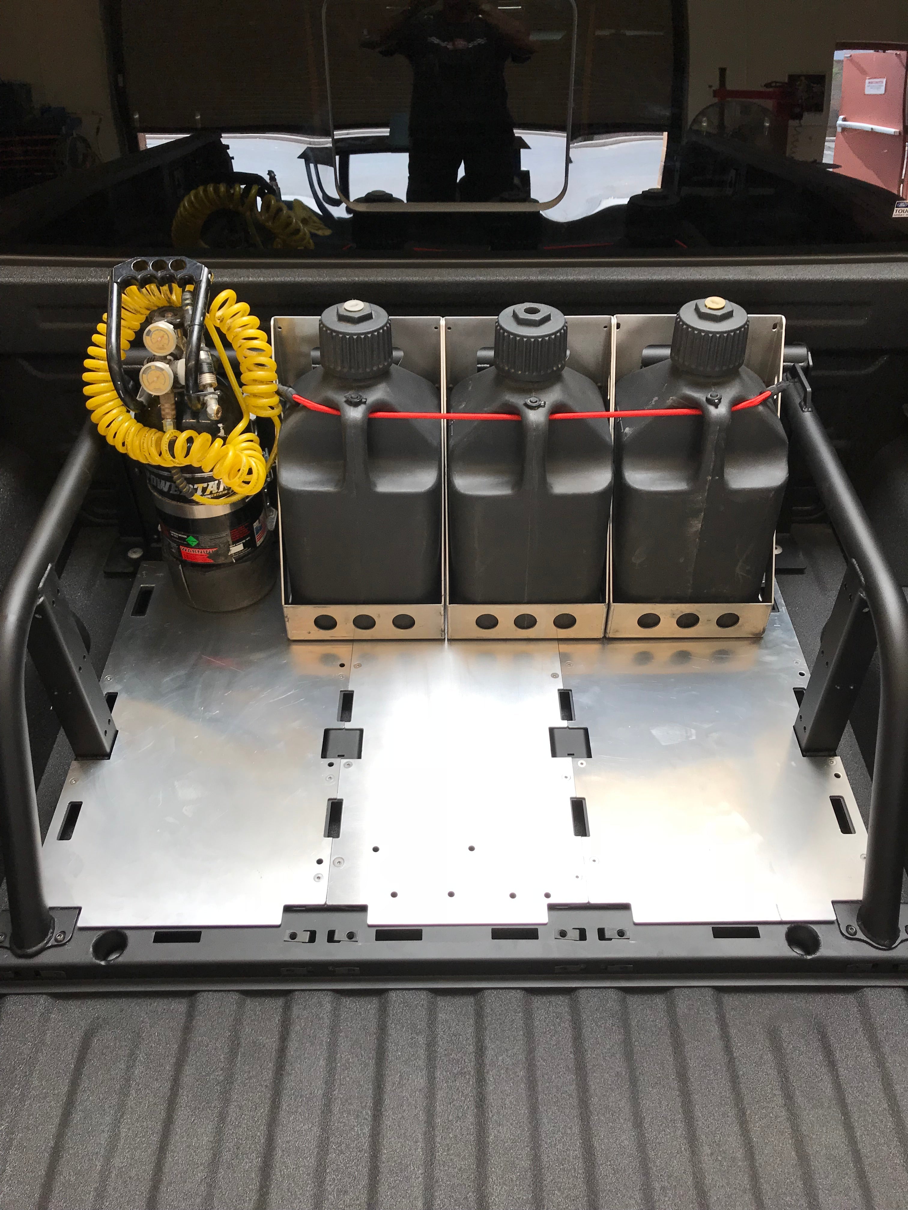 Foutz Motorsports Modular Bed Organizer 2017-2025 Ford F-150 Raptor 2023-2025 Ford F-150 Raptor R
