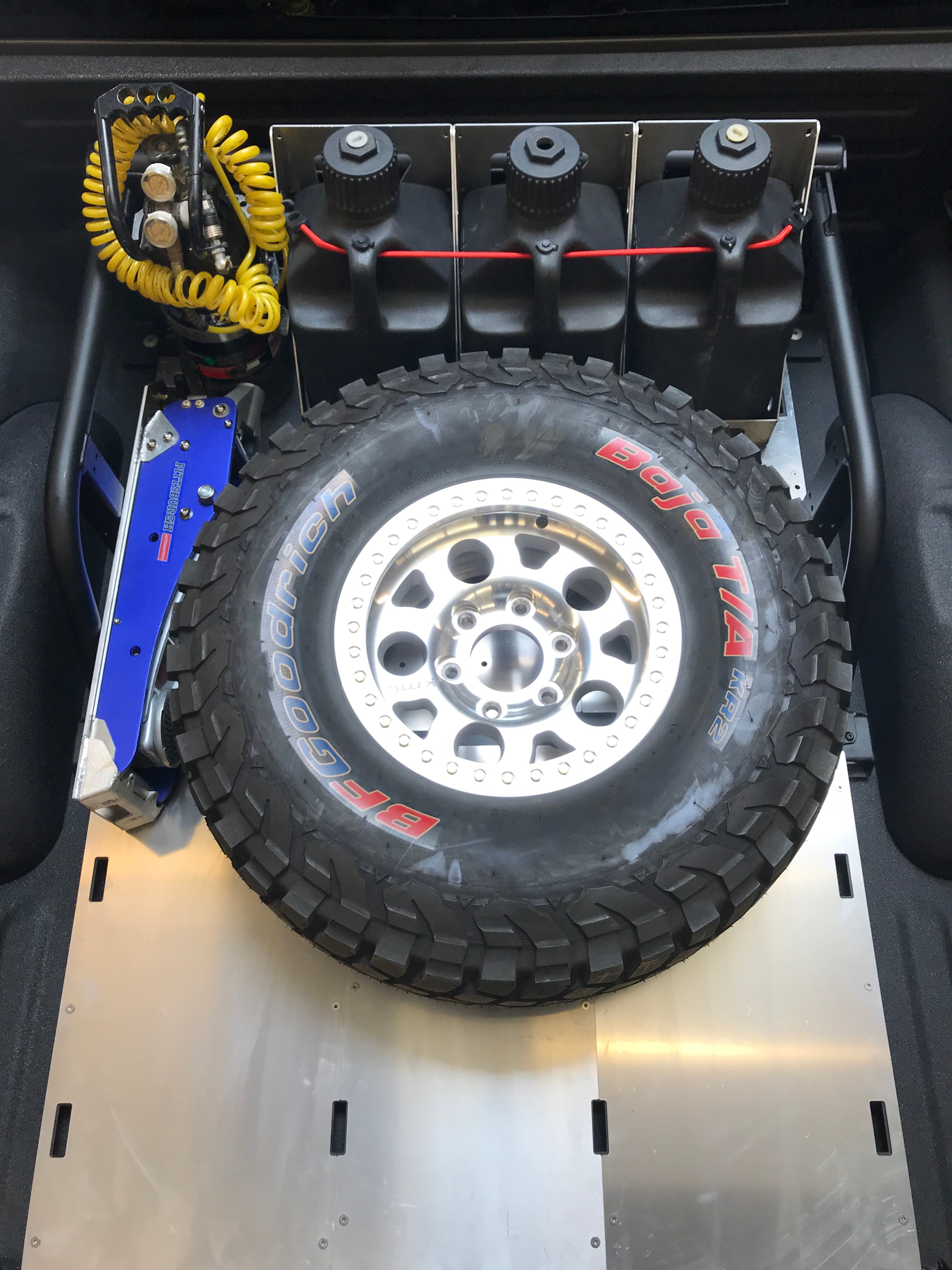 Foutz Motorsports Modular Bed Organizer 2017-2025 Ford F-150 Raptor 2023-2025 Ford F-150 Raptor R