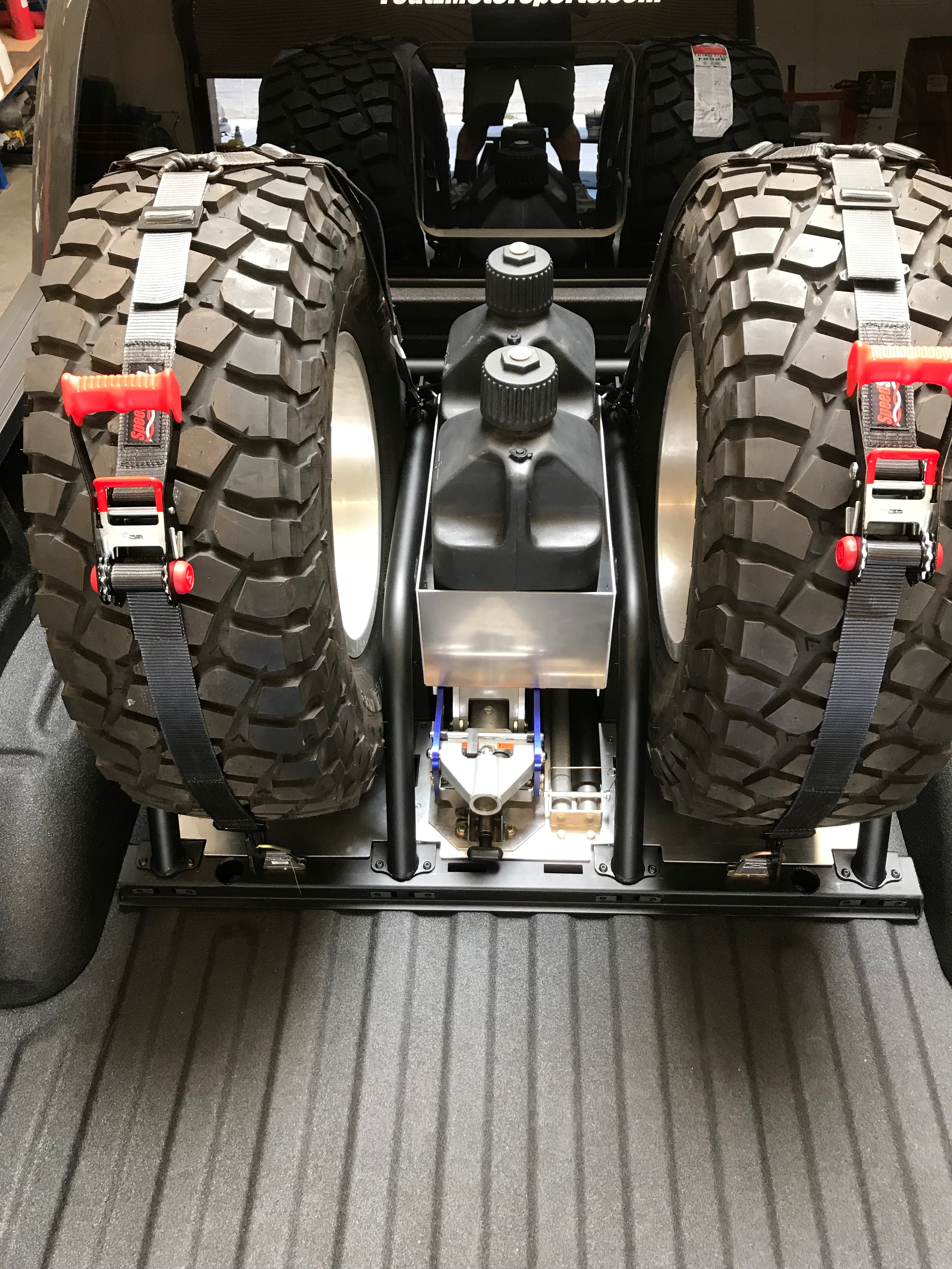 Foutz Motorsports Modular Bed Organizer 2017-2025 Ford F-150 Raptor 2023-2025 Ford F-150 Raptor R