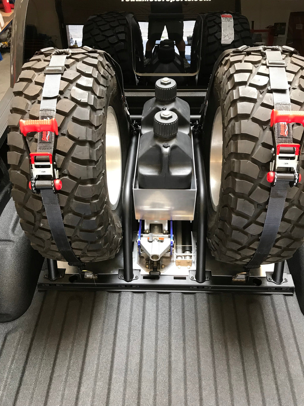 Foutz Motorsports Modular Bed Organizer with Slide Out Cargo Tray 2017-2024 Ford F-150 Raptor 2023-2024 Ford F-150 Raptor R