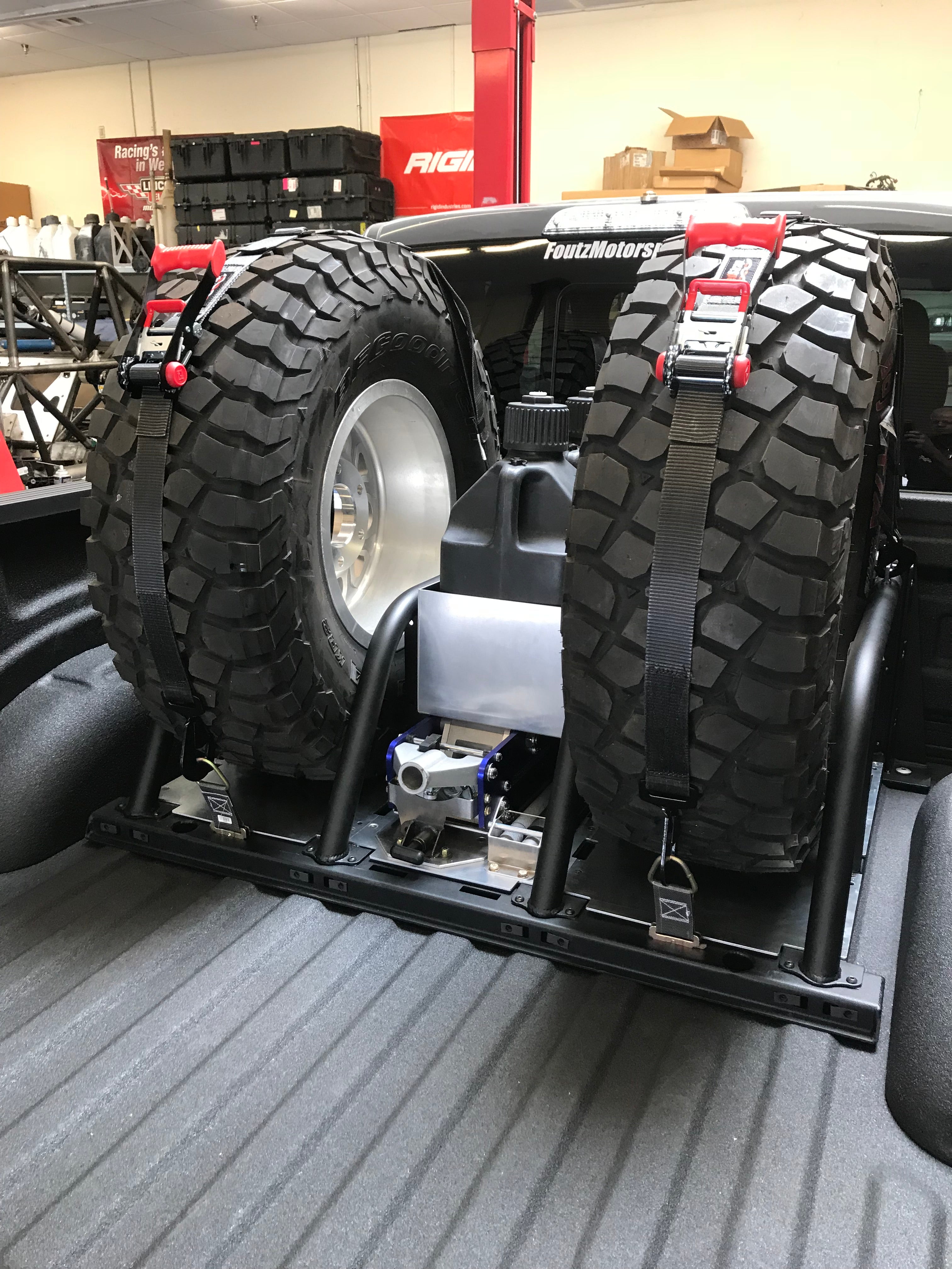 Foutz Motorsports Modular Bed Organizer 2017-2025 Ford F-150 Raptor 2023-2025 Ford F-150 Raptor R