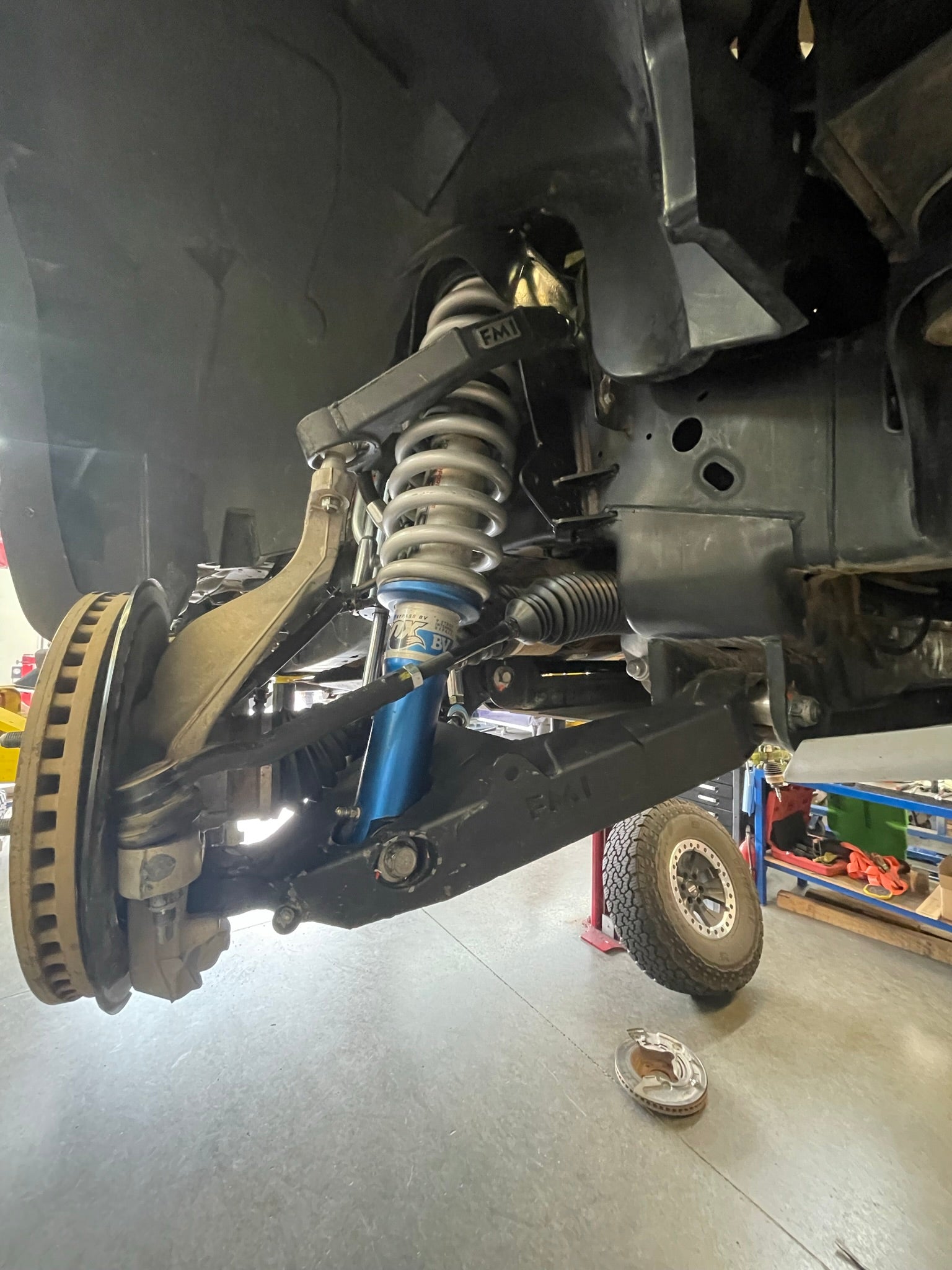 Foutz Motorsports Mid Travel Front Suspension Kit, with Fabricated Upper Arm 2017-2020 Ford F-150 Raptor