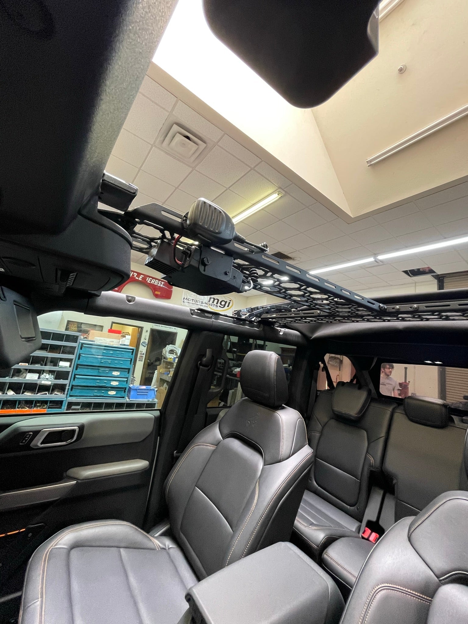 Foutz Motorsports 6th Gen Roof Panel Mount kit by Adapt-a-panel (full section) 2021-2026 Ford Bronco