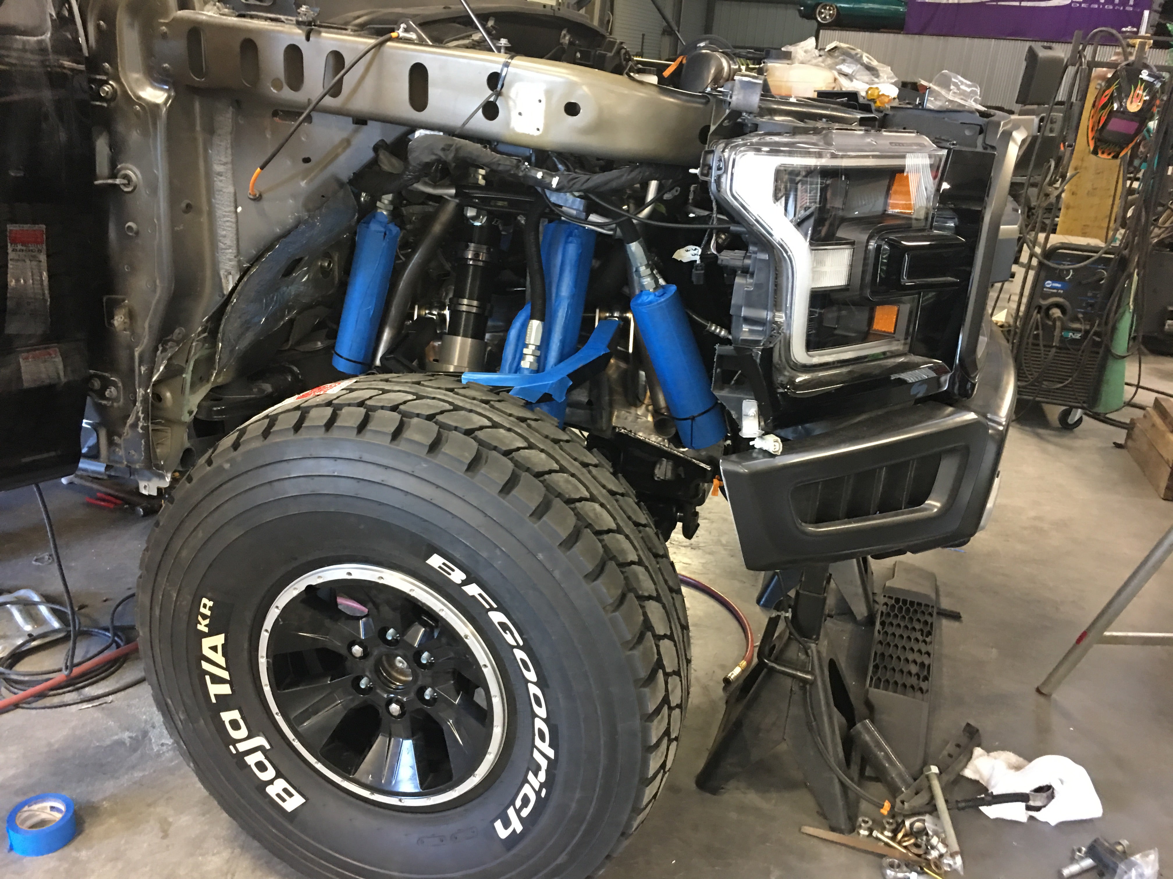 Foutz Motorsports Long Travel Front Suspension Kit 2017-2026 Ford F-150 Raptor 2023-2026 Ford F-150 Raptor R