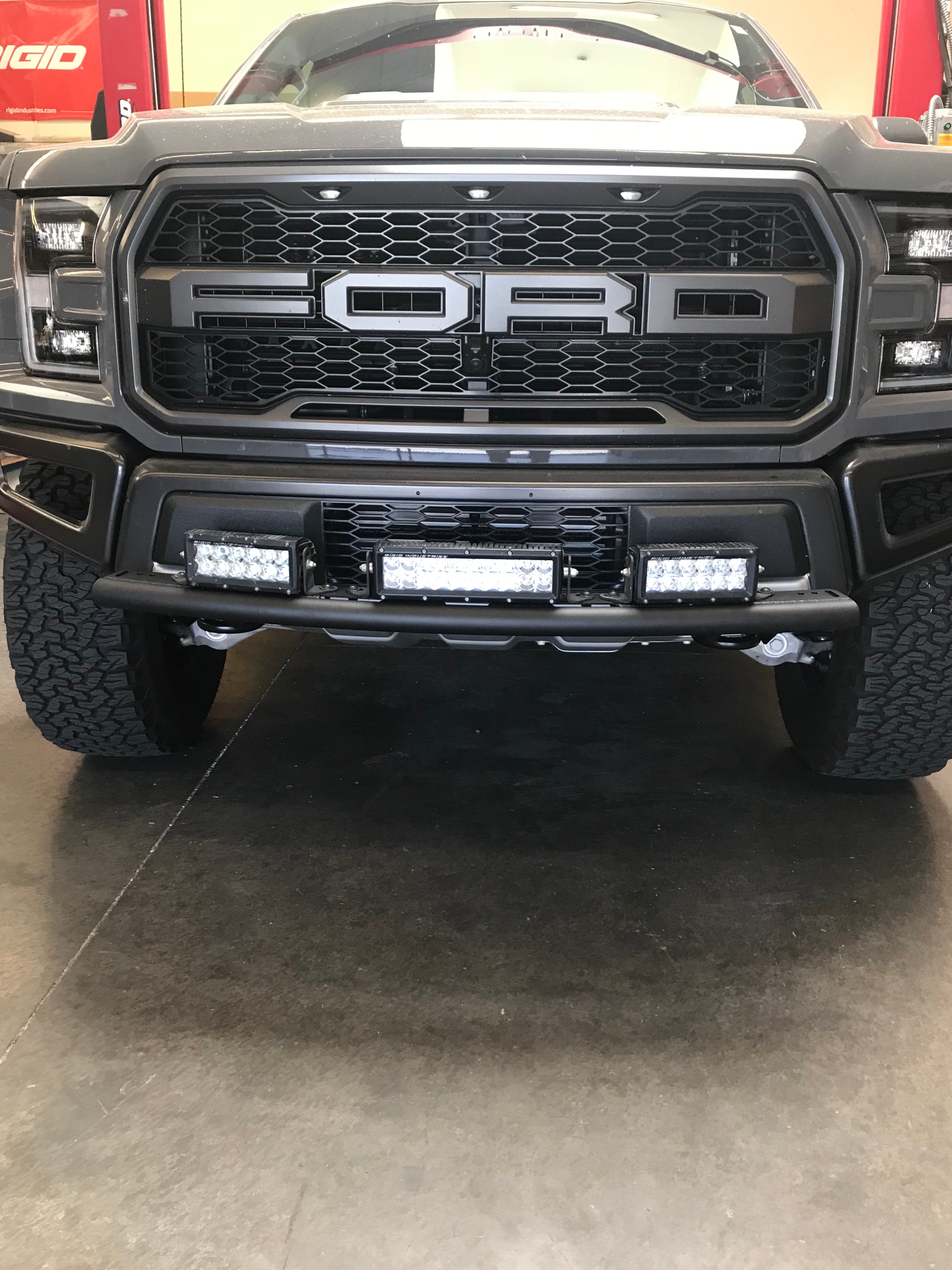 Foutz Motorsports Single Tube Light Mount - stock bumper 2015-2026 Ford F-150 2017-2026 Ford F-150 Raptor 2023-2026 Ford F-150 Raptor R