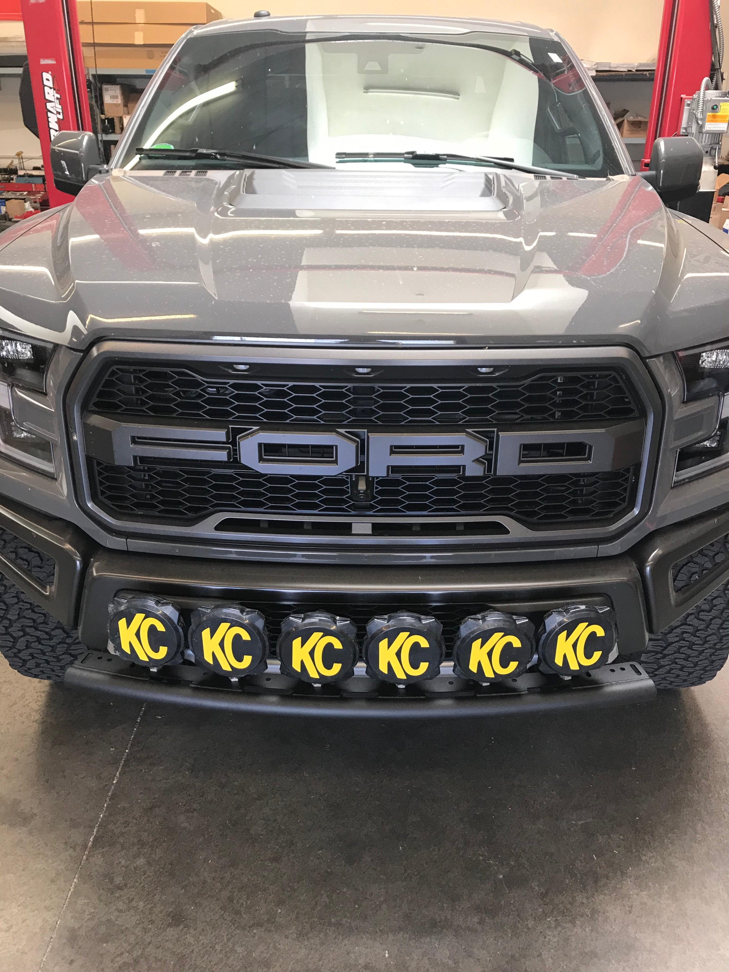Foutz Motorsports Single Tube Light Mount - stock bumper 2015-2026 Ford F-150 2017-2026 Ford F-150 Raptor 2023-2026 Ford F-150 Raptor R
