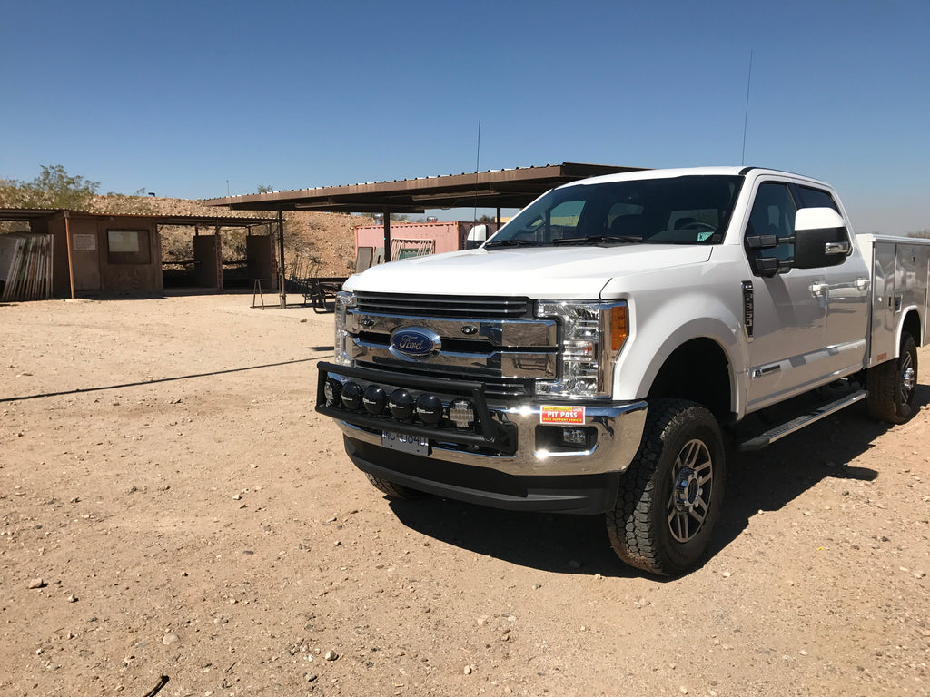 Foutz Motorsports Light Mount kit for stock front bumper 2017-2020 Ford F-250/F-350 Super Duty