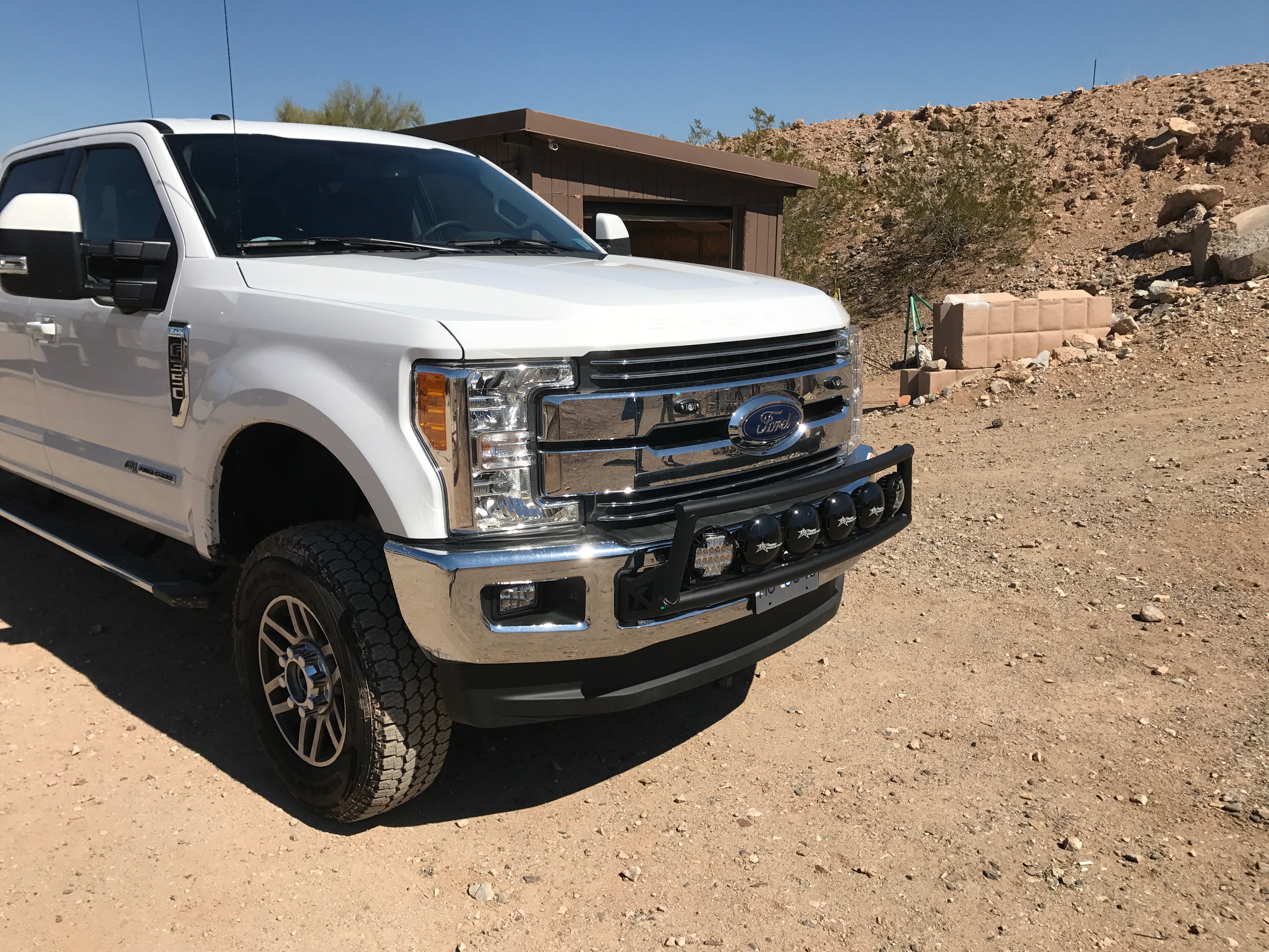 Foutz Motorsports Light Mount kit for stock front bumper 2017-2020 Ford F-250/F-350 Super Duty