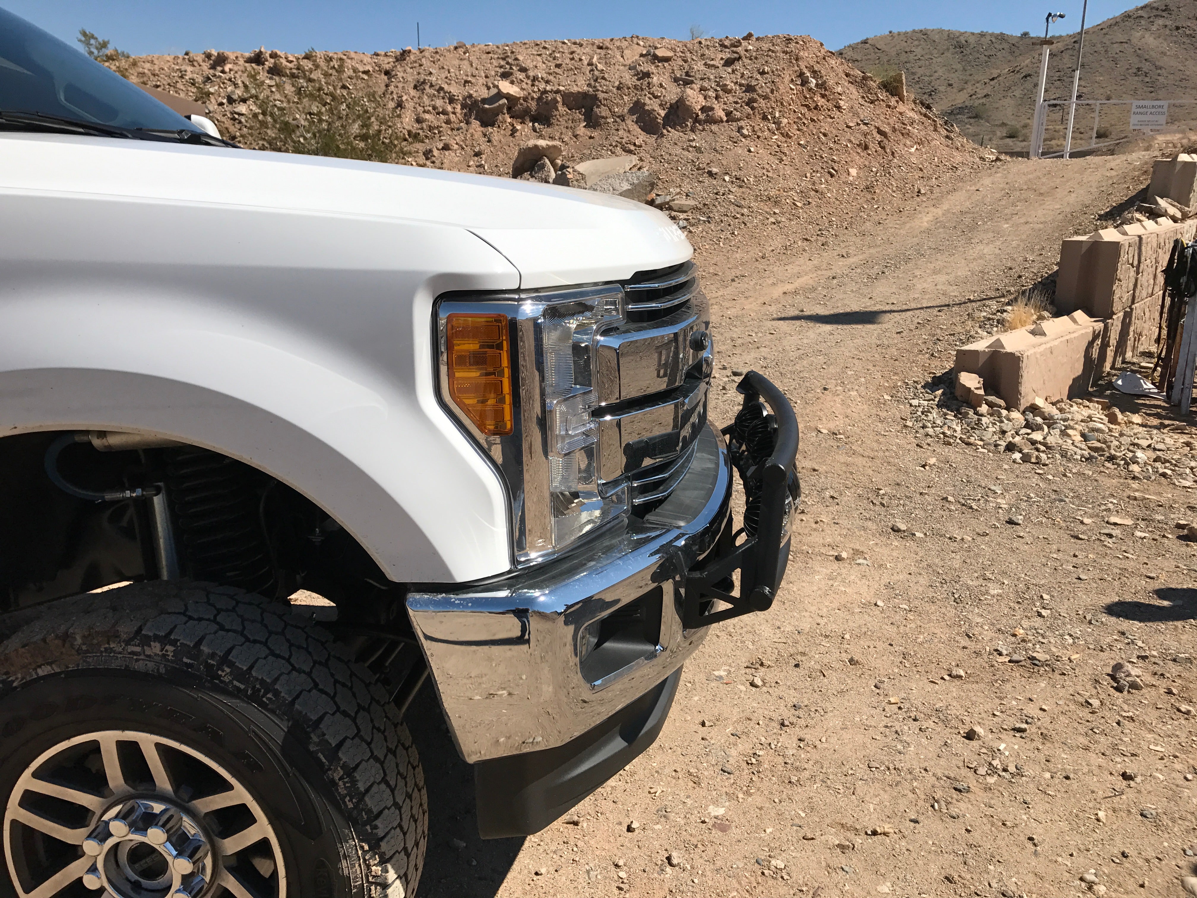 Foutz Motorsports Light Mount kit for stock front bumper 2017-2020 Ford F-250/F-350 Super Duty