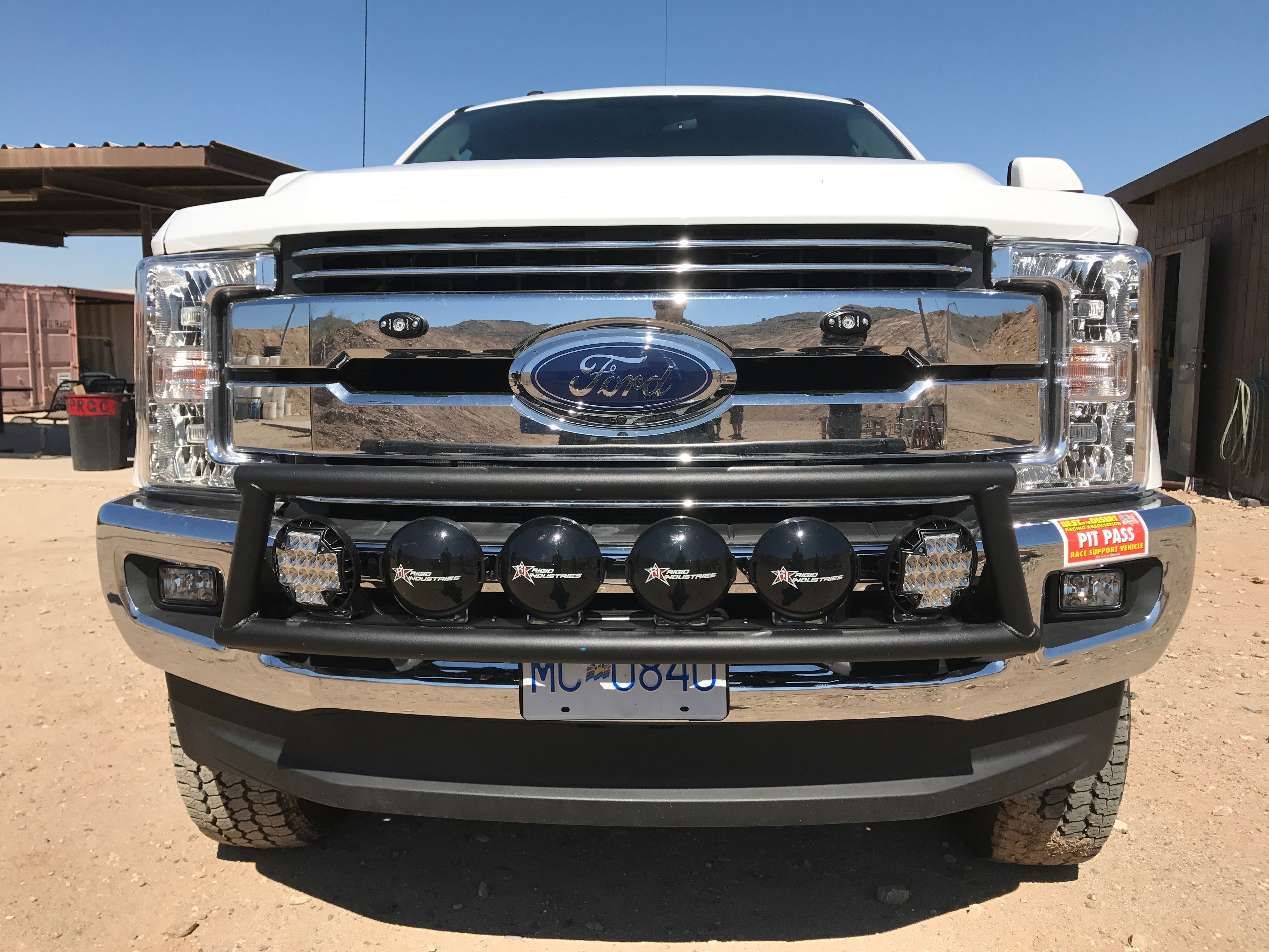 Foutz Motorsports Light Mount kit for stock front bumper 2017-2020 Ford F-250/F-350 Super Duty