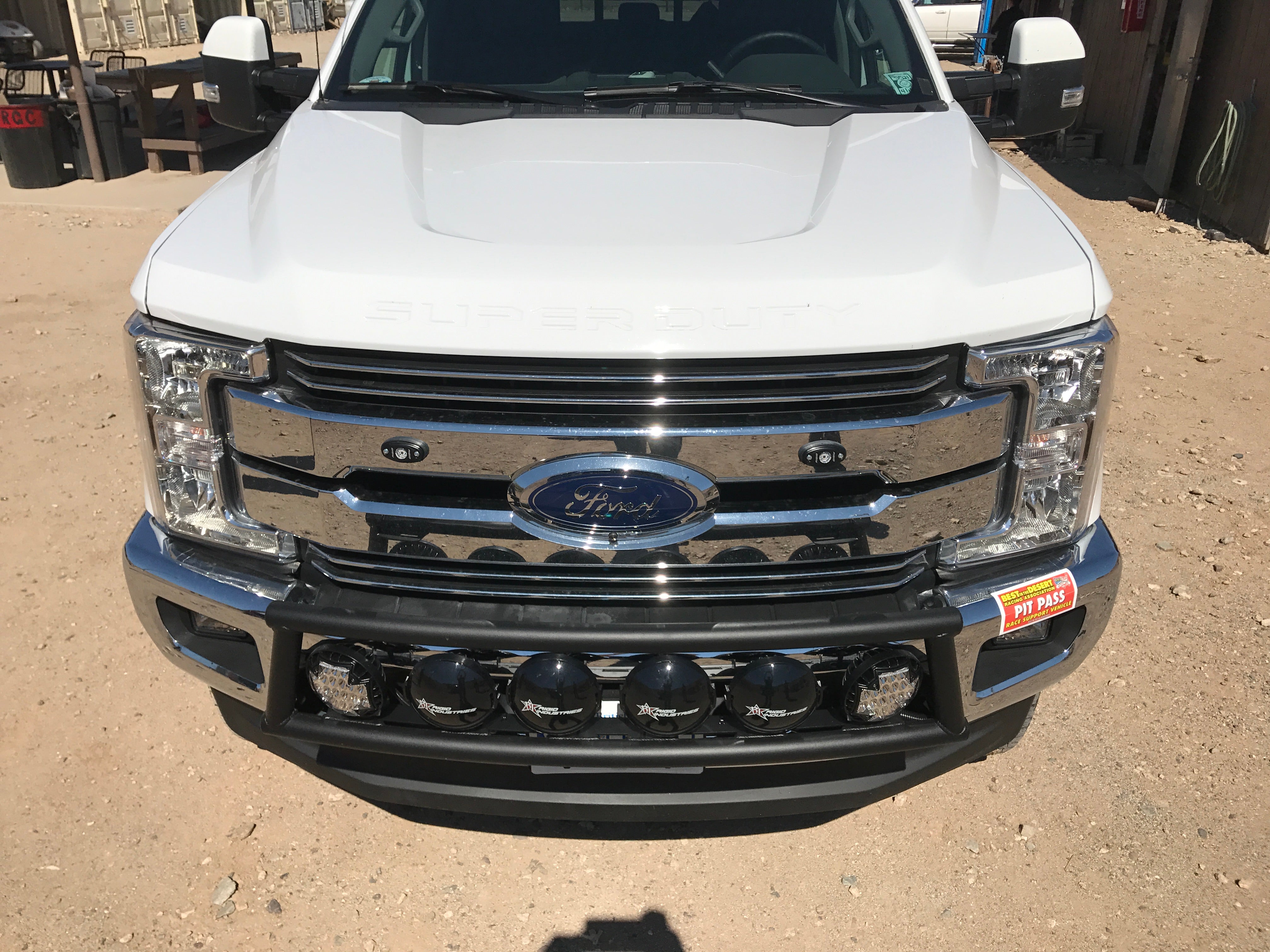 Foutz Motorsports Light Mount kit for stock front bumper 2017-2020 Ford F-250/F-350 Super Duty