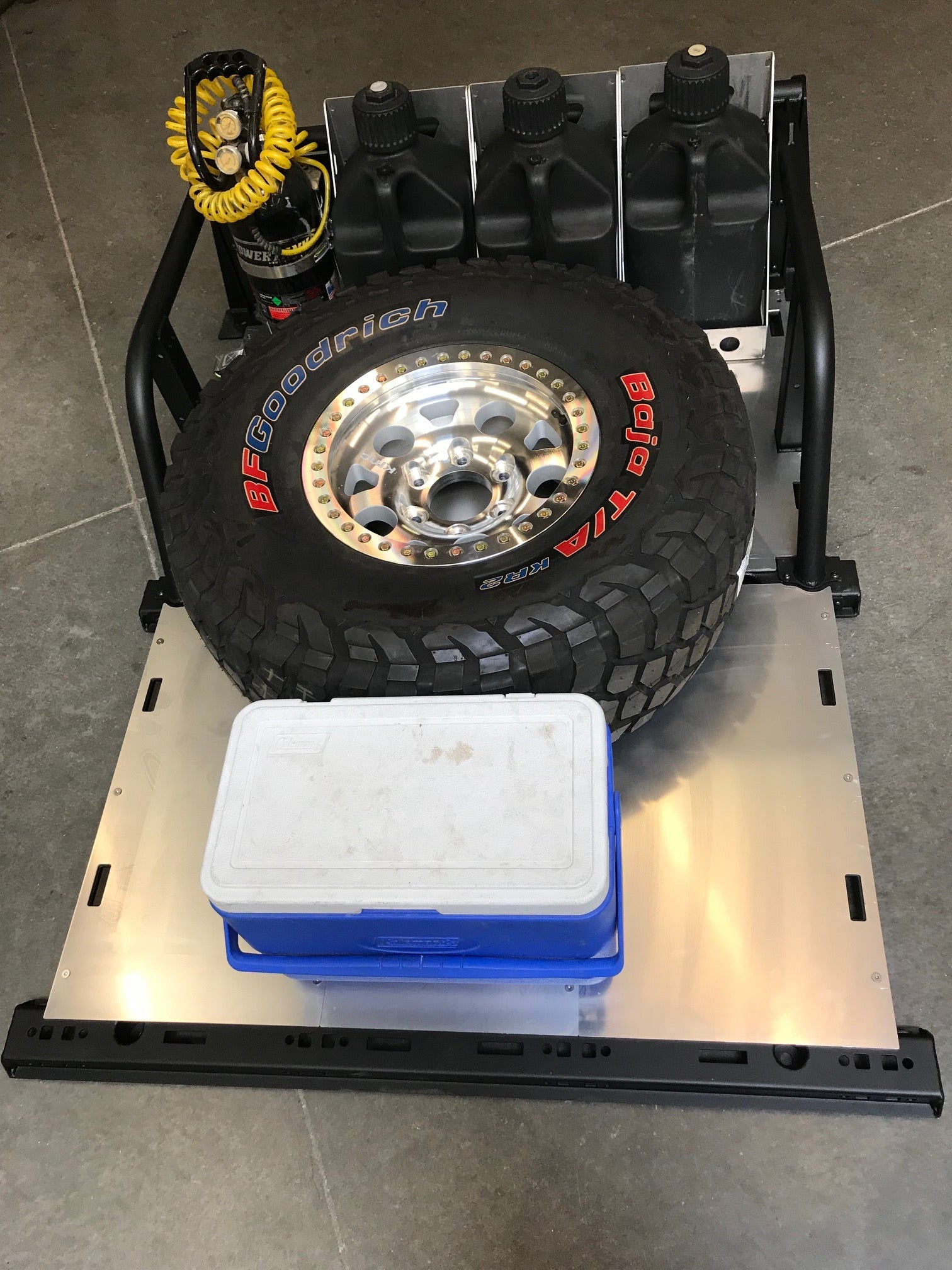 Foutz Motorsports Modular Bed Organizer 2017-2025 Ford F-150 Raptor 2023-2025 Ford F-150 Raptor R