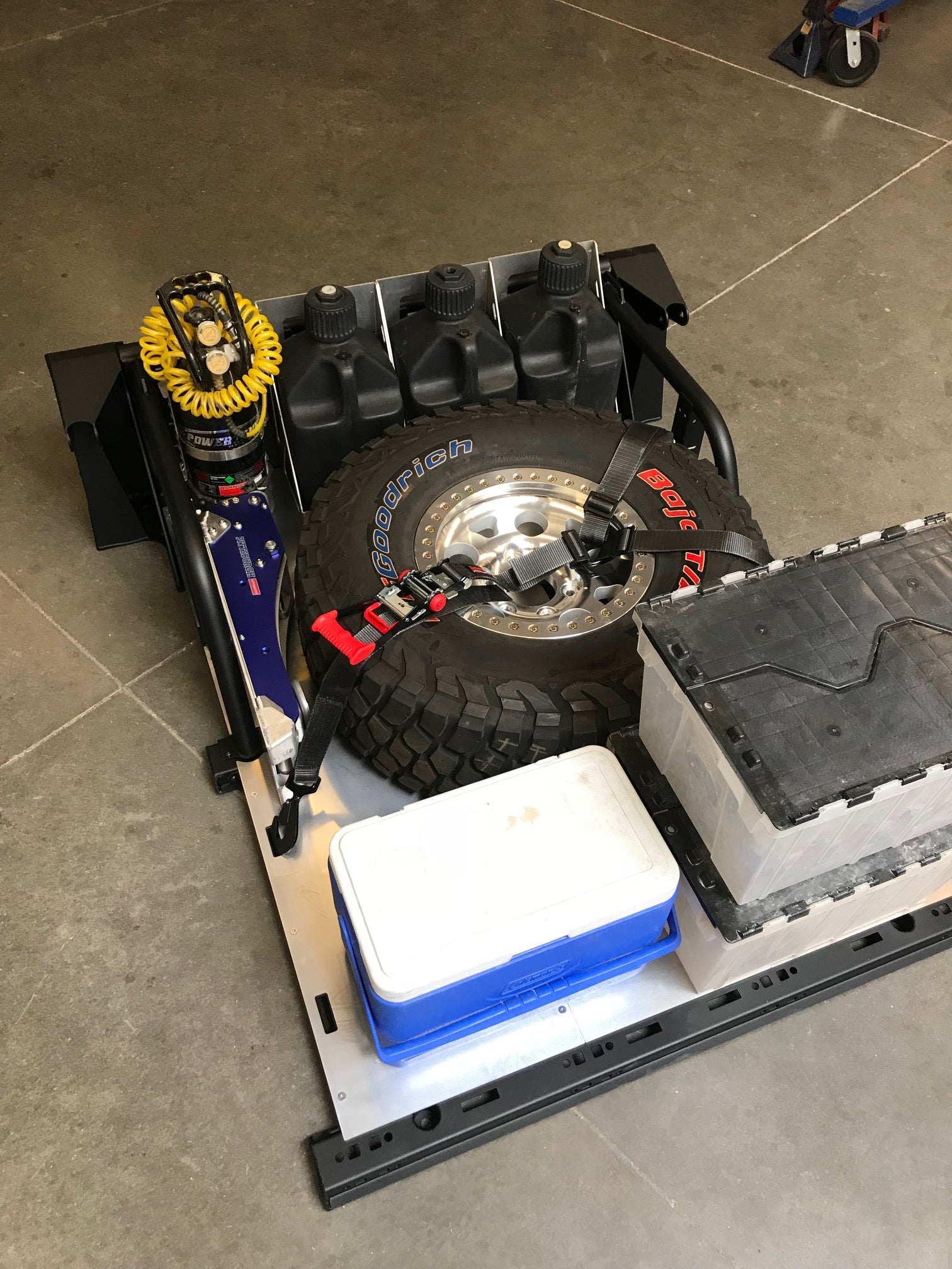 Foutz Motorsports 20" Rear Travel Bed Organizer kit 2017-2020 Ford F-150 Raptor