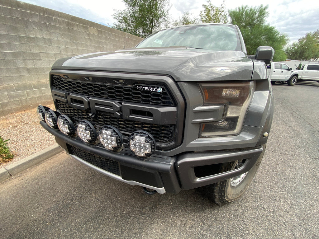 Foutz Motorsports Front Light Mount Kit (Stock bumper) 2017-2020 Ford F-150 Raptor
