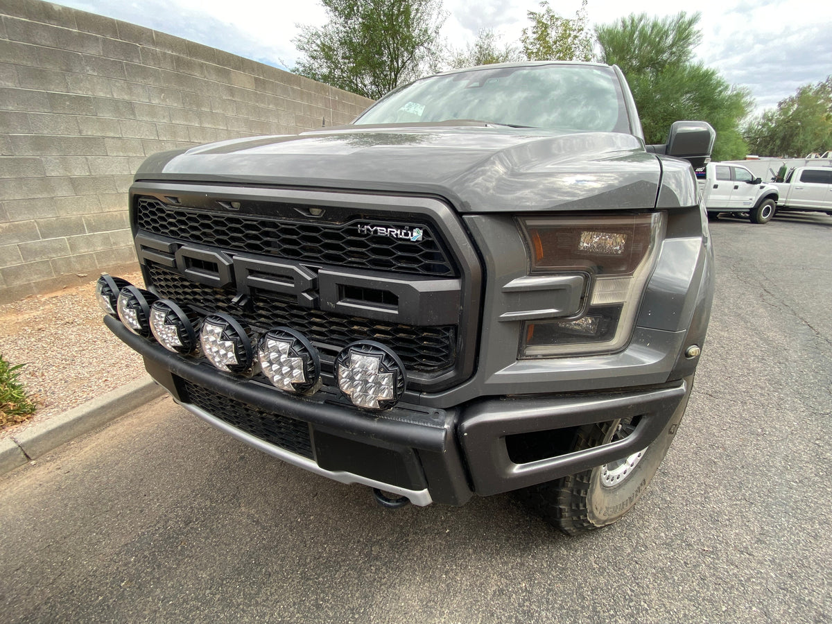 Foutz Motorsports Front Light Mount Kit (Stock bumper) 2017-2020 Ford F-150 Raptor