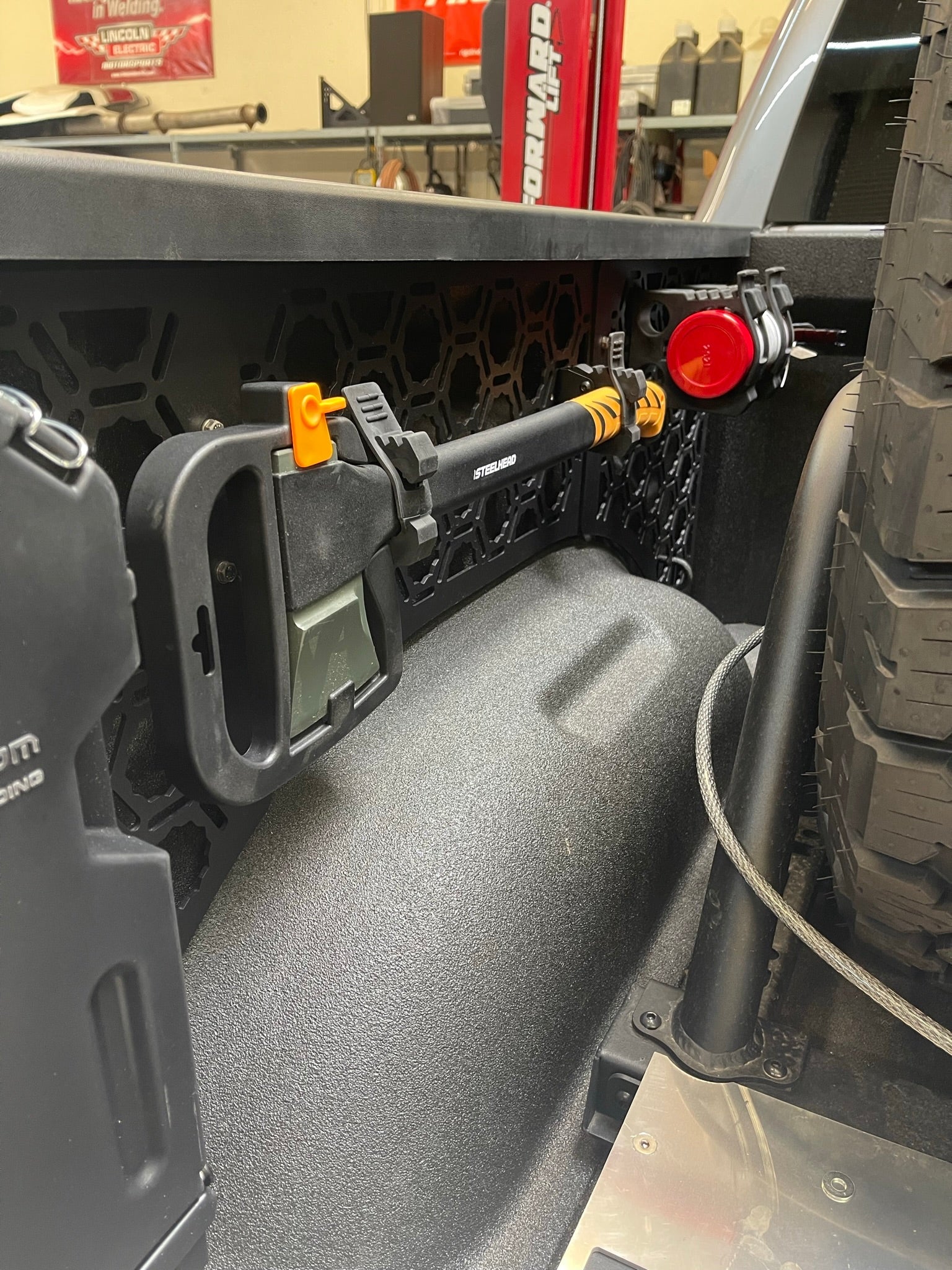 Foutz Motorsports Bed Organizer Panel kit - one side 2021-2024 Ram 1500 TRX