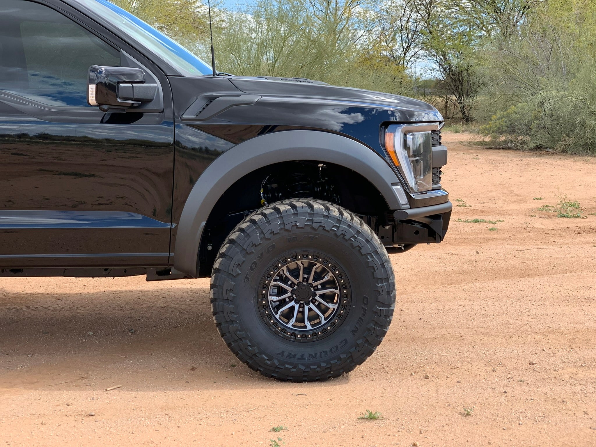 Foutz Motorsports Front Leveling Collar kit (1.5 or 2 inch lift) 2021-2023 Ford F-150 Raptor 2023 Ford F-150 Raptor R