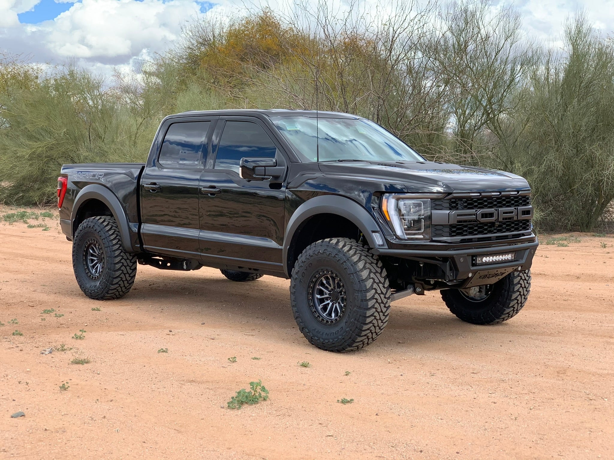 Foutz Motorsports Front Leveling Collar kit (1.5 or 2 inch lift) 2021-2023 Ford F-150 Raptor 2023 Ford F-150 Raptor R