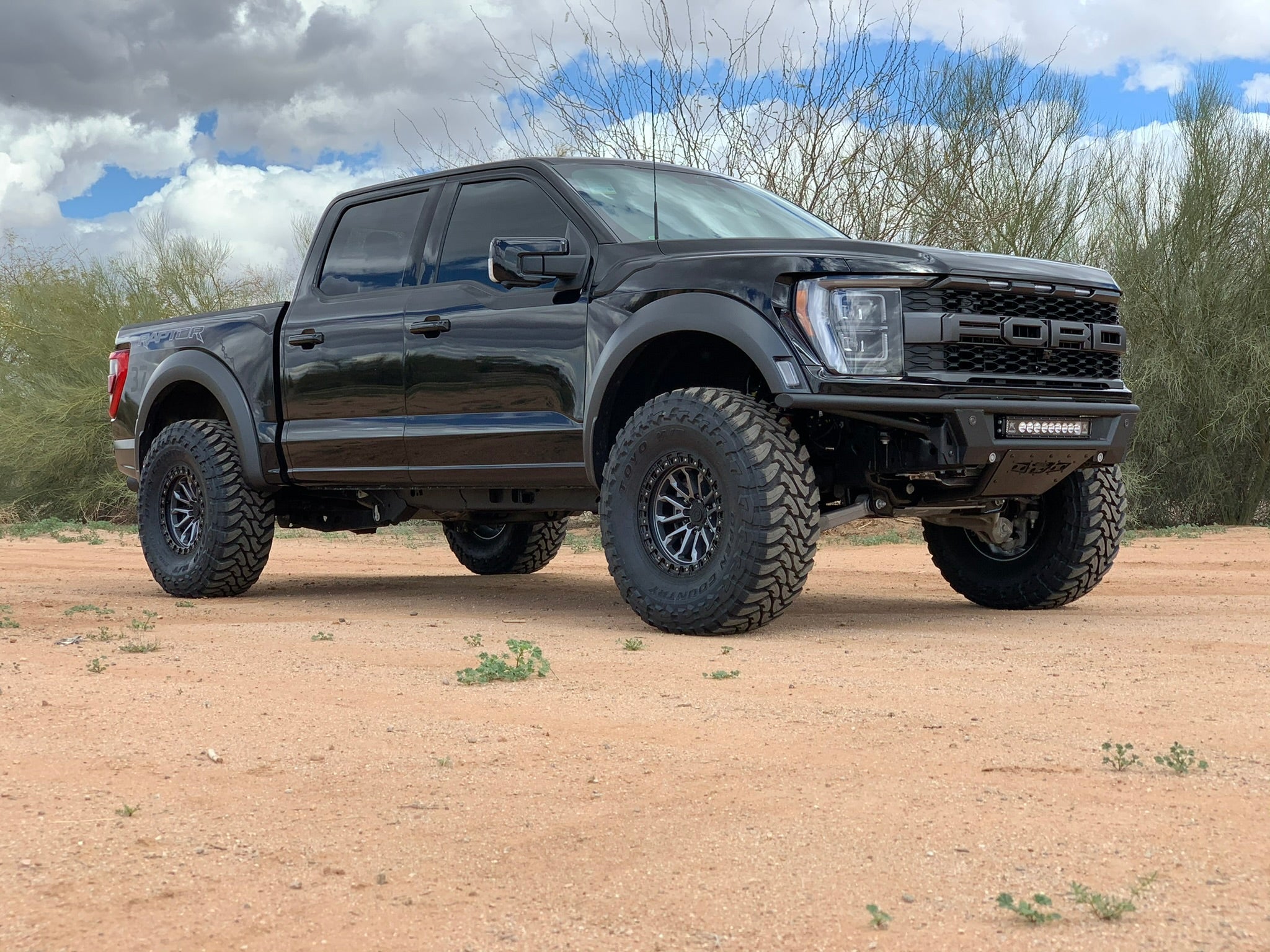 Foutz Motorsports Front Leveling Collar kit (1.5 or 2 inch lift) 2021-2023 Ford F-150 Raptor 2023 Ford F-150 Raptor R