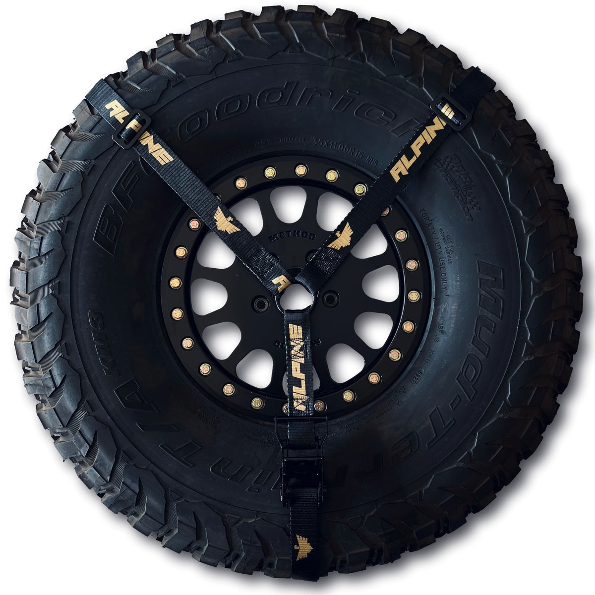 1.5" Y STRAP-GOLD