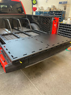 Foutz Motorsports Rear Bed Organizer - ADD on Rear Cargo Slide Tray 2017-2024 Ford F-150 Raptor 2023-2024 Ford F-150 Raptor R