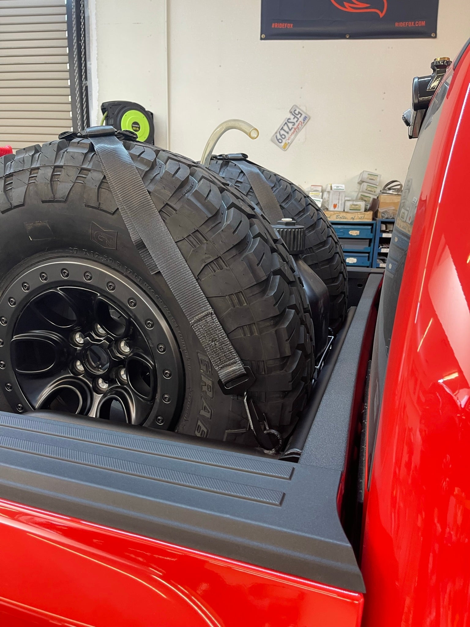 Foutz Motorsports Modular Bed Organizer with Slide Out Cargo Tray 2017-2024 Ford F-150 Raptor 2023-2024 Ford F-150 Raptor R
