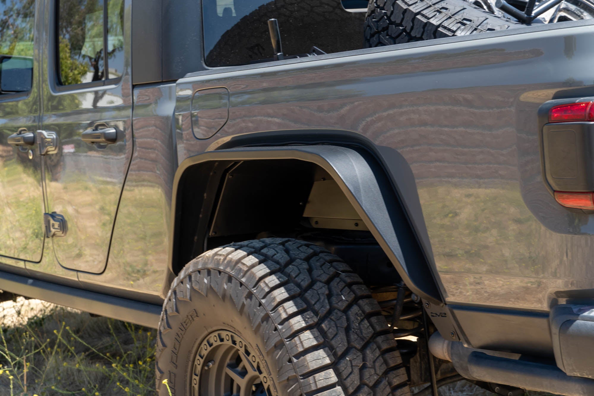 2020 2025 Jeep Gladiator JT Rear Inner Fenders DV8 Offroad