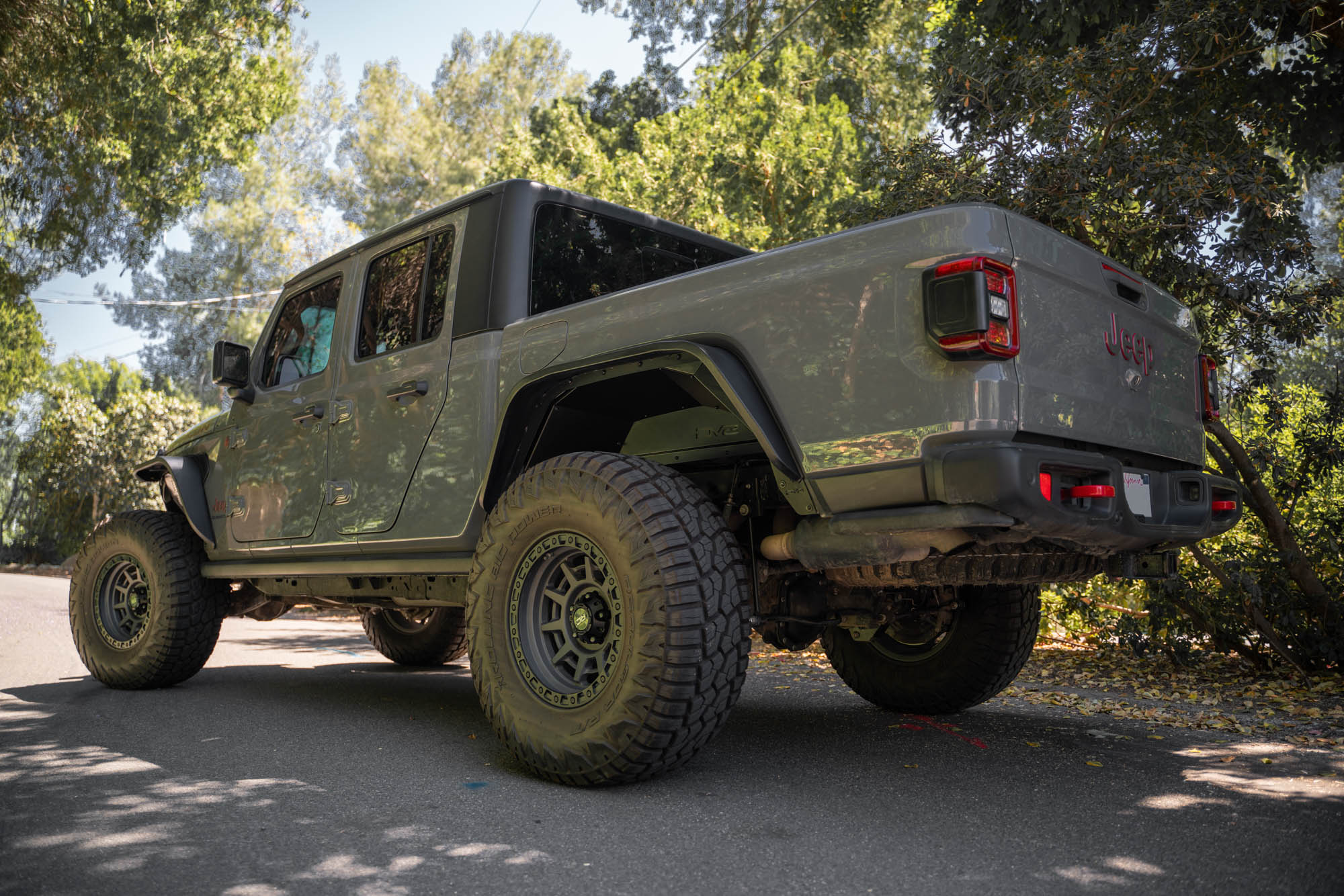 2020 2025 Jeep Gladiator JT Rear Inner Fenders DV8 Offroad