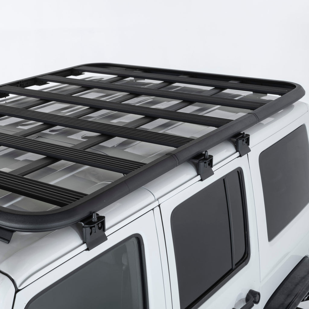Defender Platform Roof Rack Mount 2007-2018 Jeep Wrangler 4 Door Smittybilt