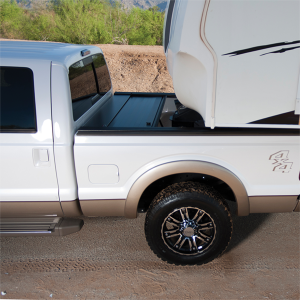 Jackrabbit Tonneau Cover W-Explorer Rail Kit 04-14 Ford F-Series Lightduty 8 Foot Long Bed Pace Edwards
