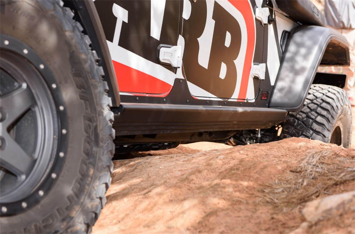 18-25 Jeep Wrangler Rock Sliders - Apollo Off-Road